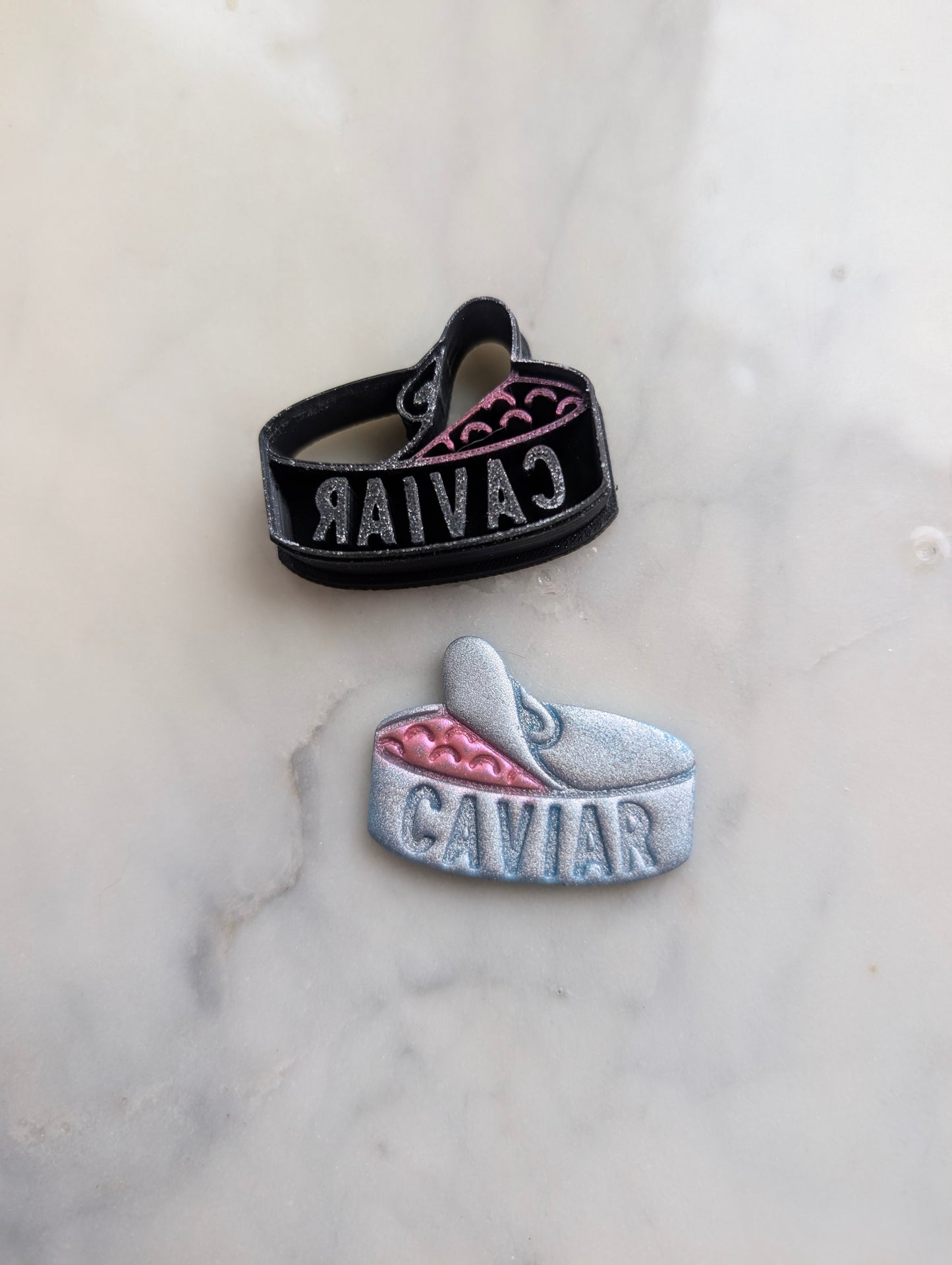 Tin of Caviar Sharp Clay Cutter