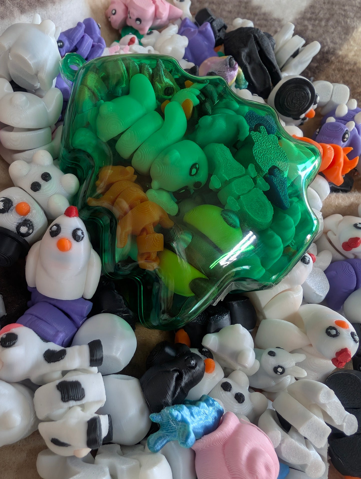 Random Gift Tree Box of 3D Printed Minis