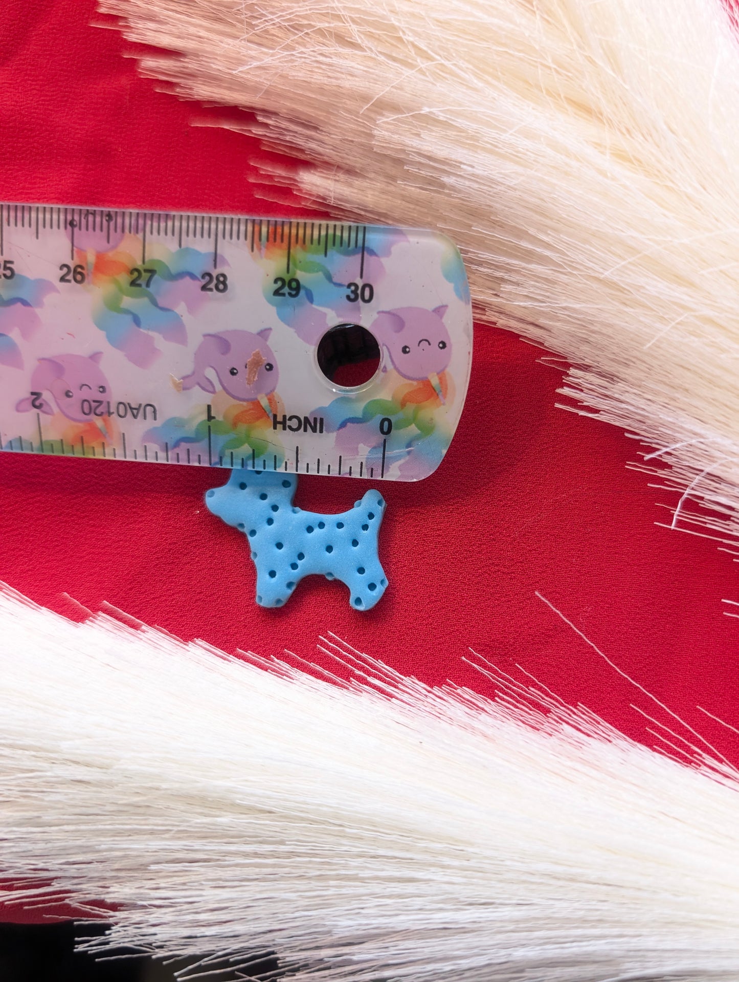 Cookie Dog with Dot Sprinkle Spots Clay Cutter