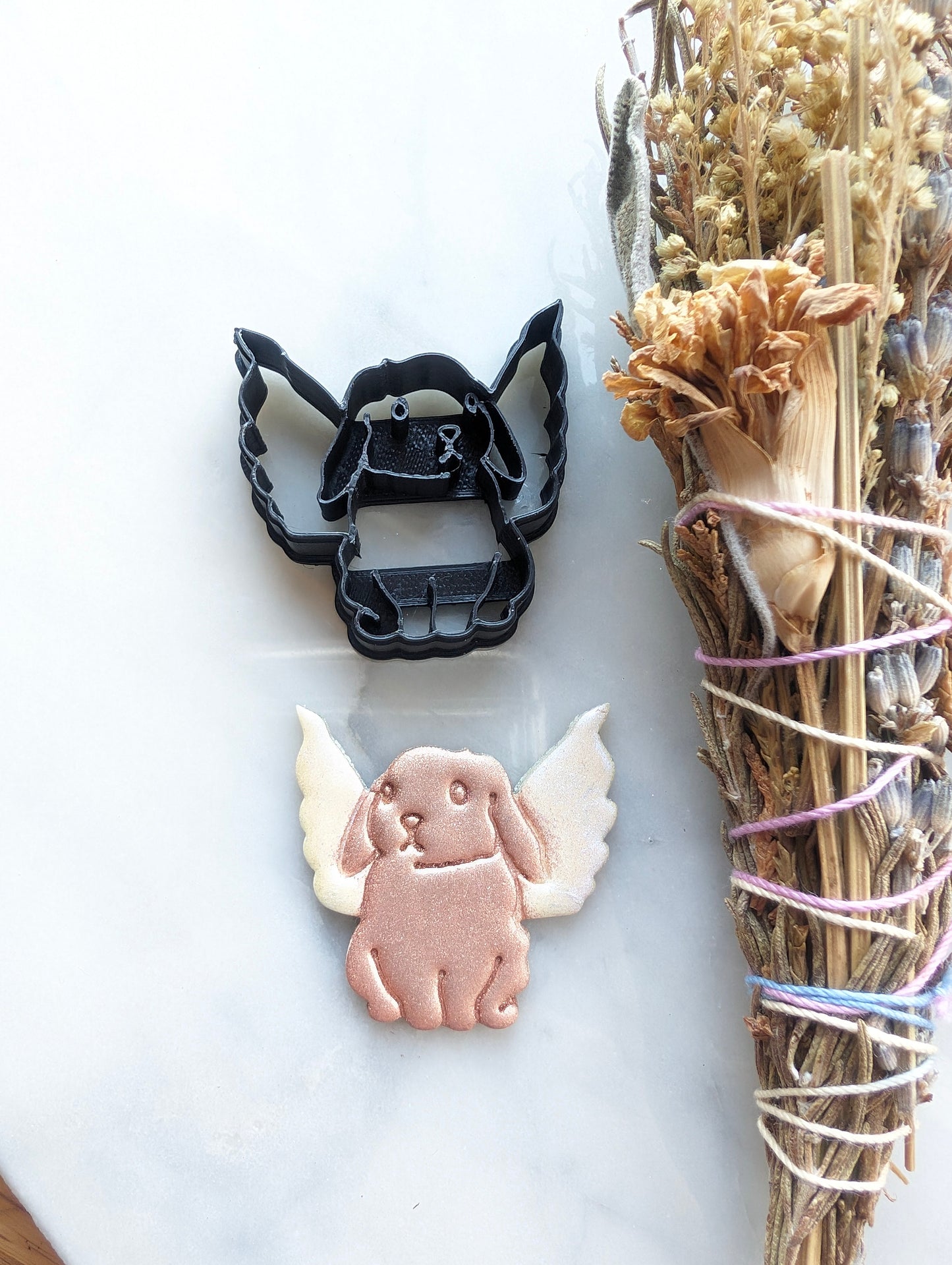 Bunny Rabbit with Wings Sharp Clay Cutter
