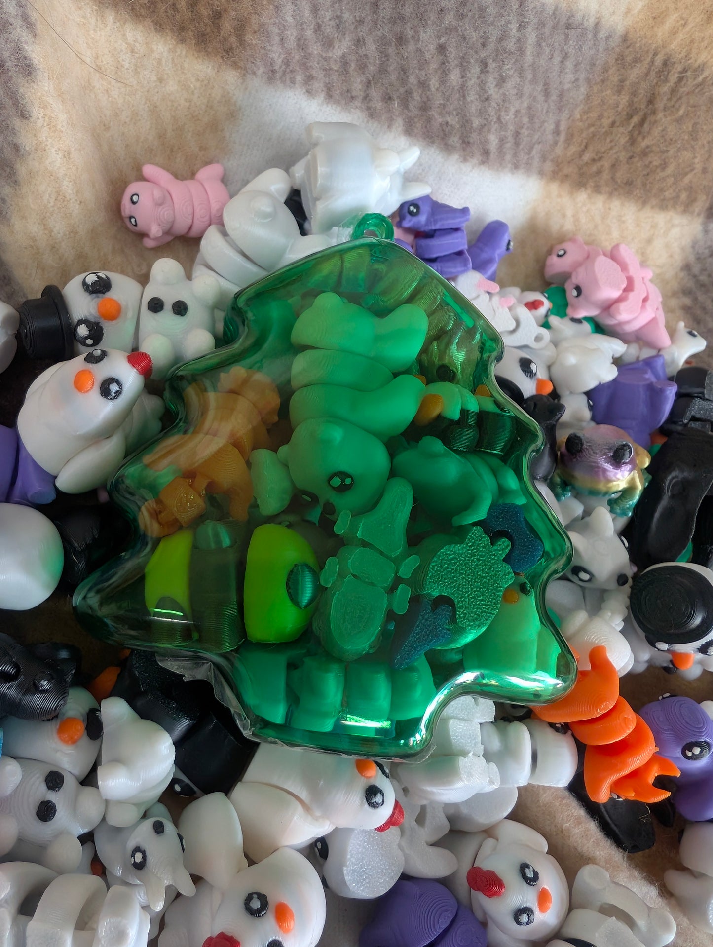 Random Gift Tree Box of 3D Printed Minis