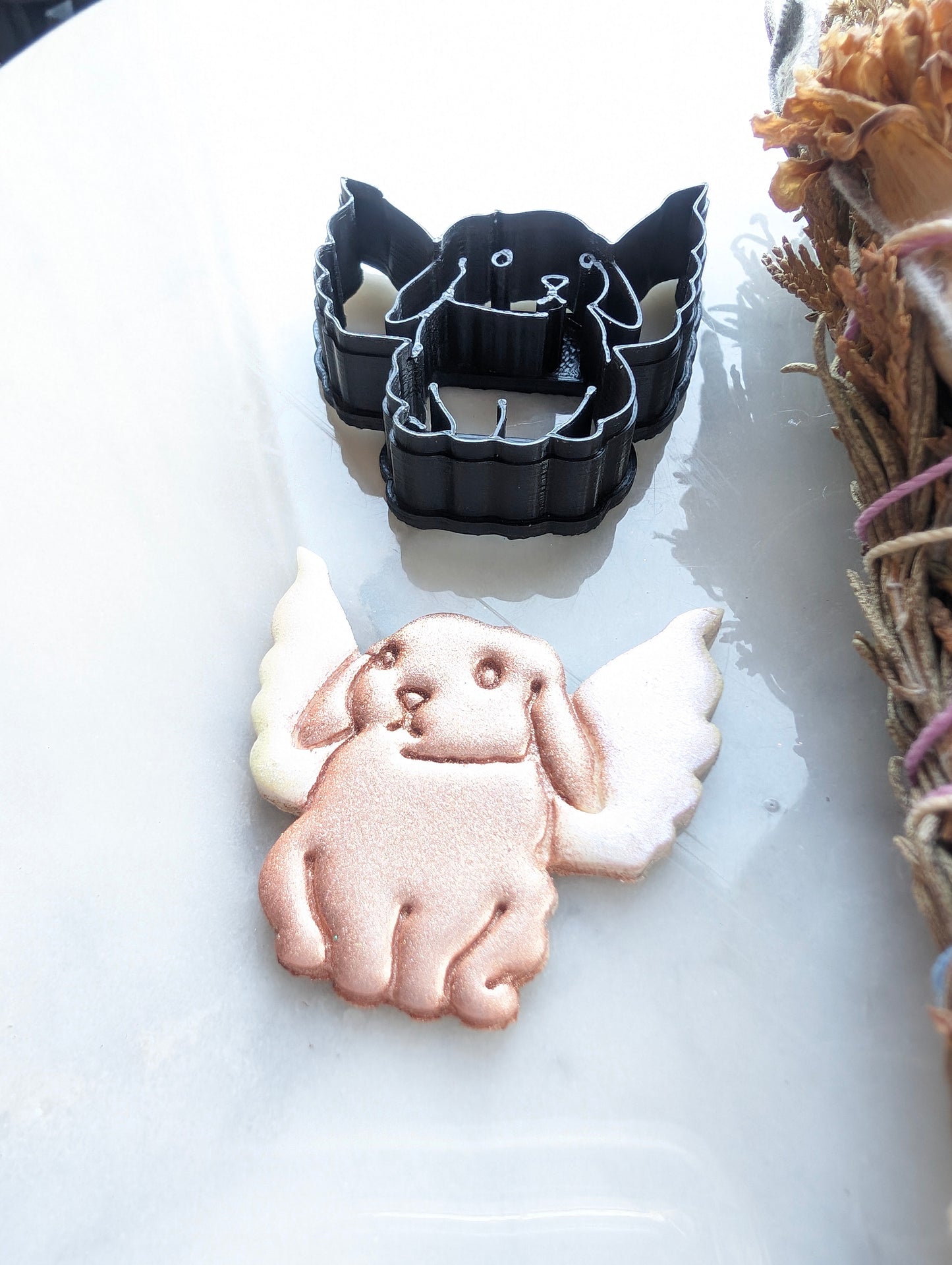 Bunny Rabbit with Wings Sharp Clay Cutter