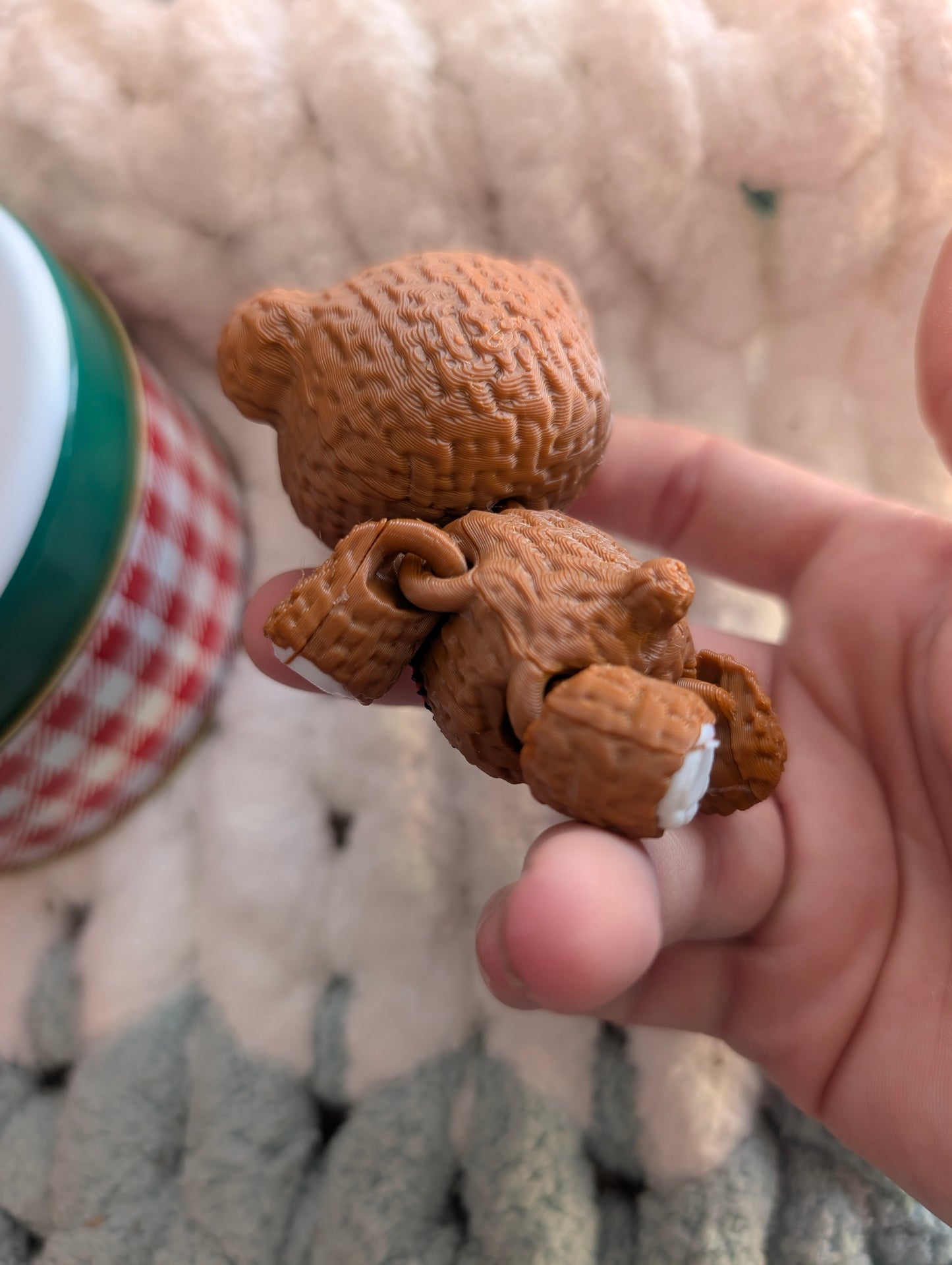 Articulated Teddy Bear - Crochet