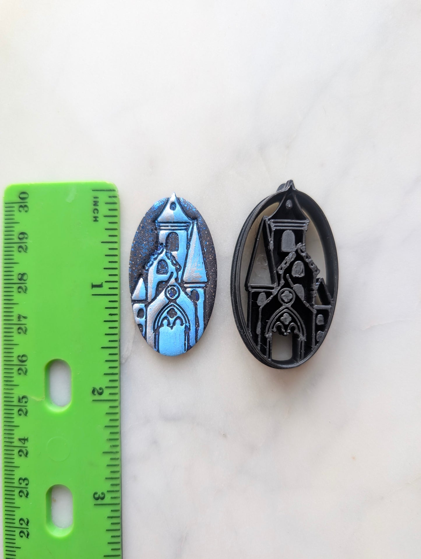 Church House on Oval Sharp Clay Cutter