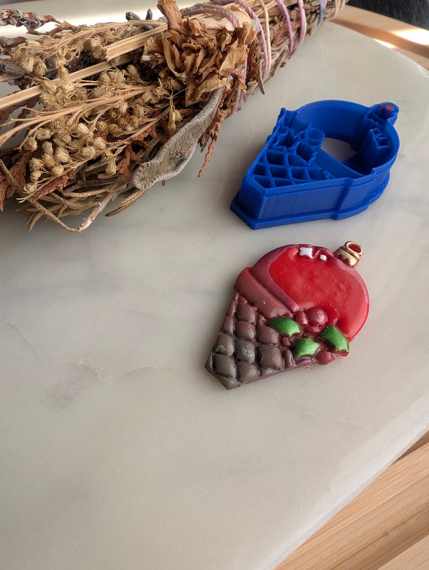 Christmas Ornament Ice Cream Cone Sharp Clay Cutter