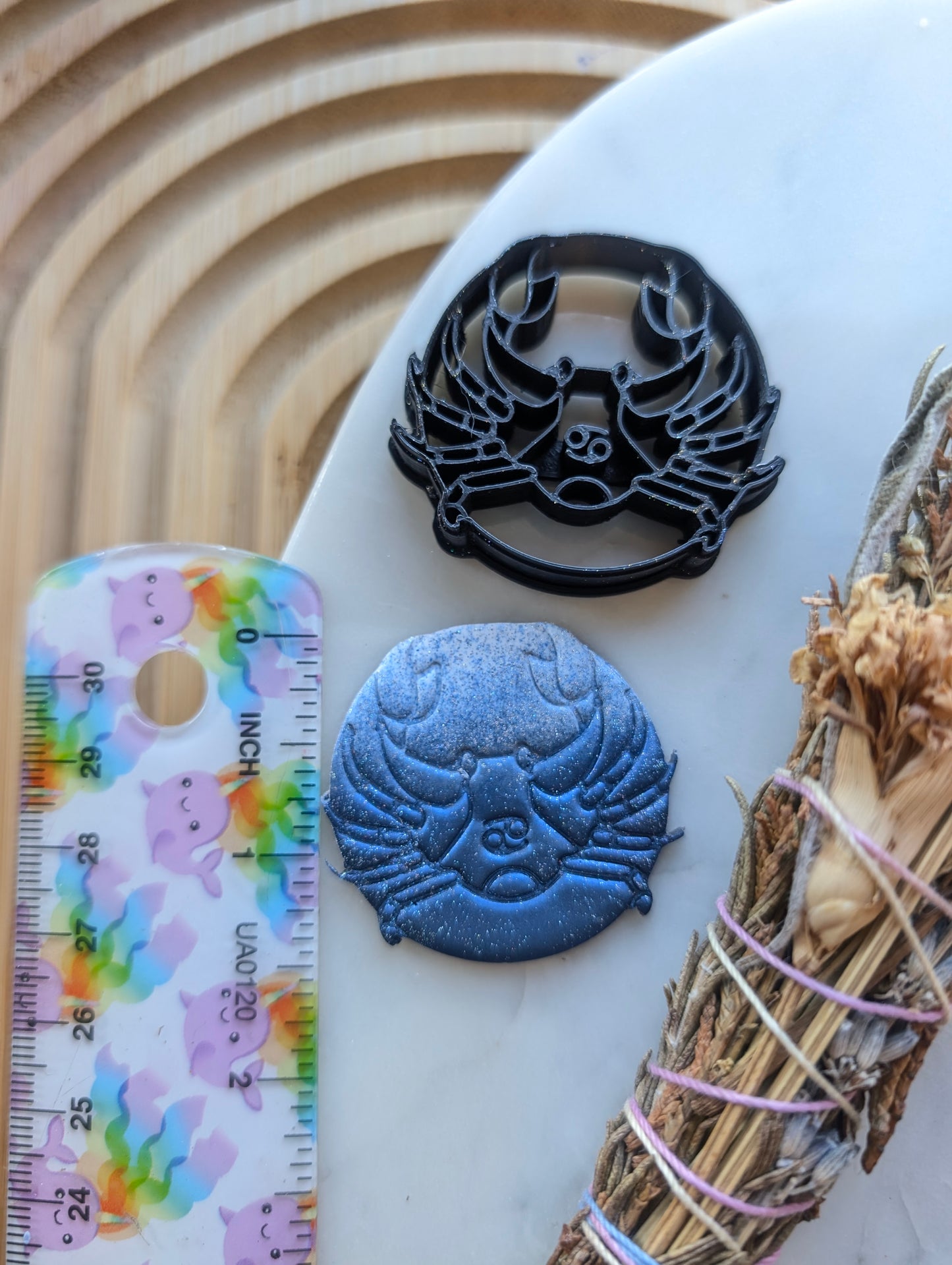 Cancer Crab Coin Sharp Clay Cutter