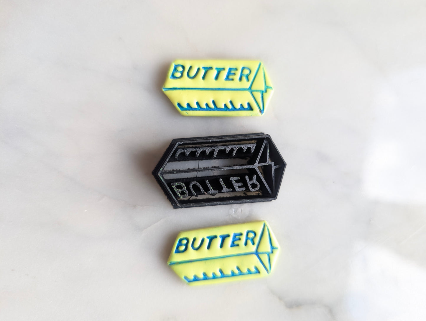 Smaller Stick of Butter Sharp Clay Cutter