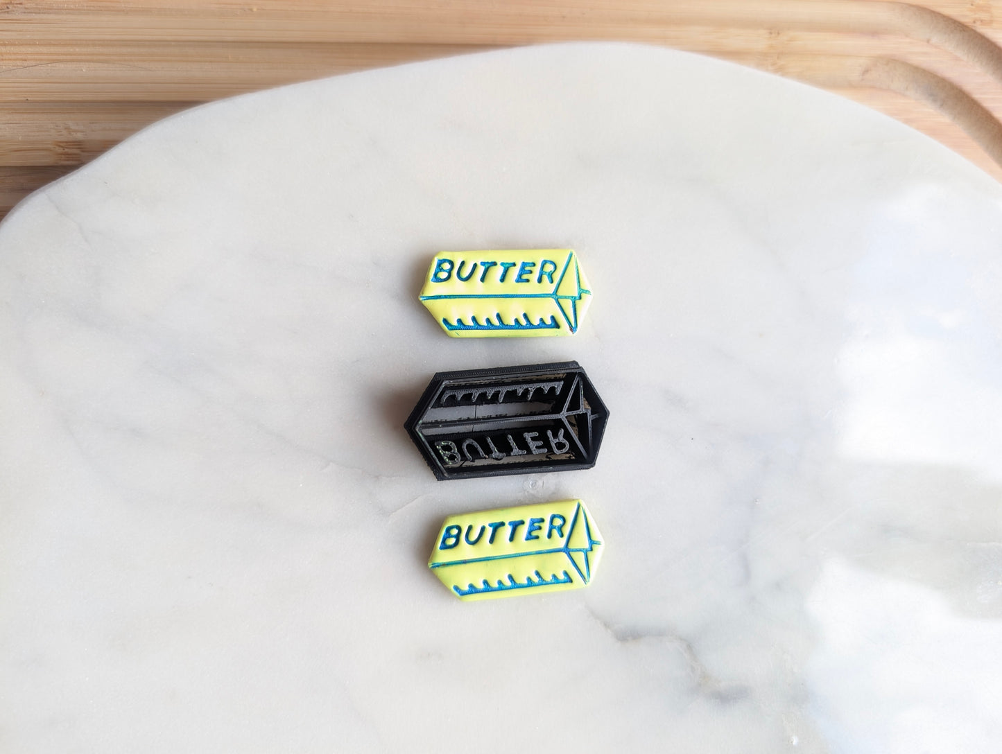 Smaller Stick of Butter Sharp Clay Cutter