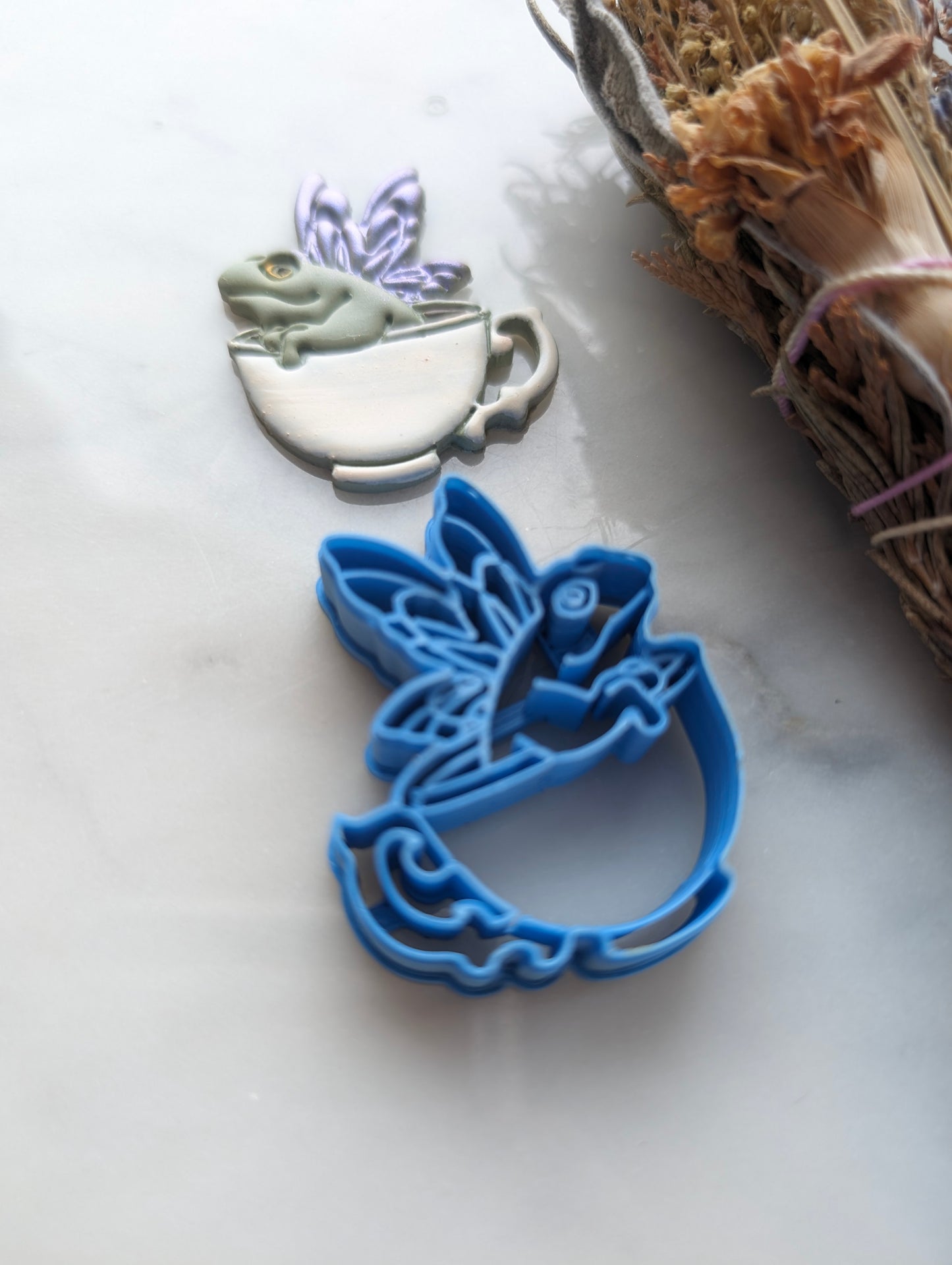 Toad in a Teacup Sharp Clay Cutter