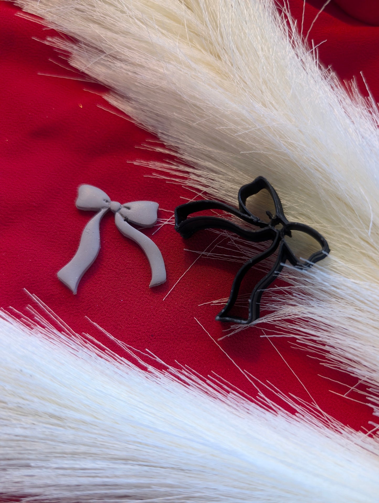 Ribbon Bow Clay Cutter