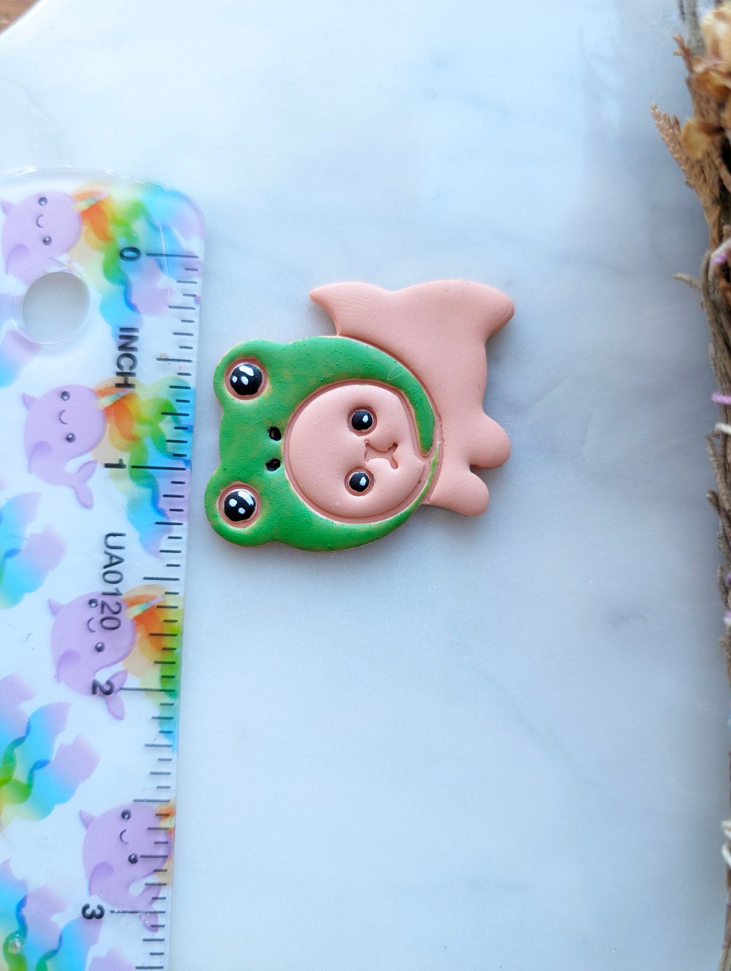 Cat Wearing Frog Hat Sharp Clay Cutter