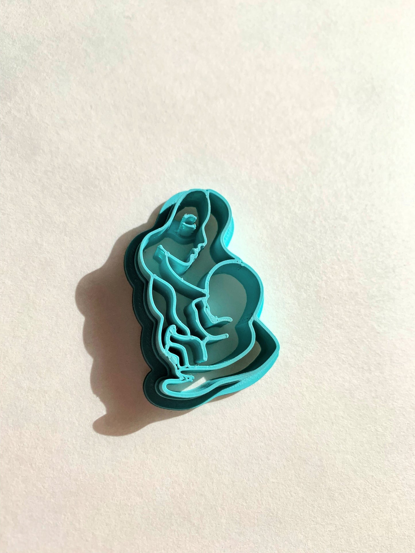 Breastfeeding Baby Earring Embossed Sharp Clay Stamper