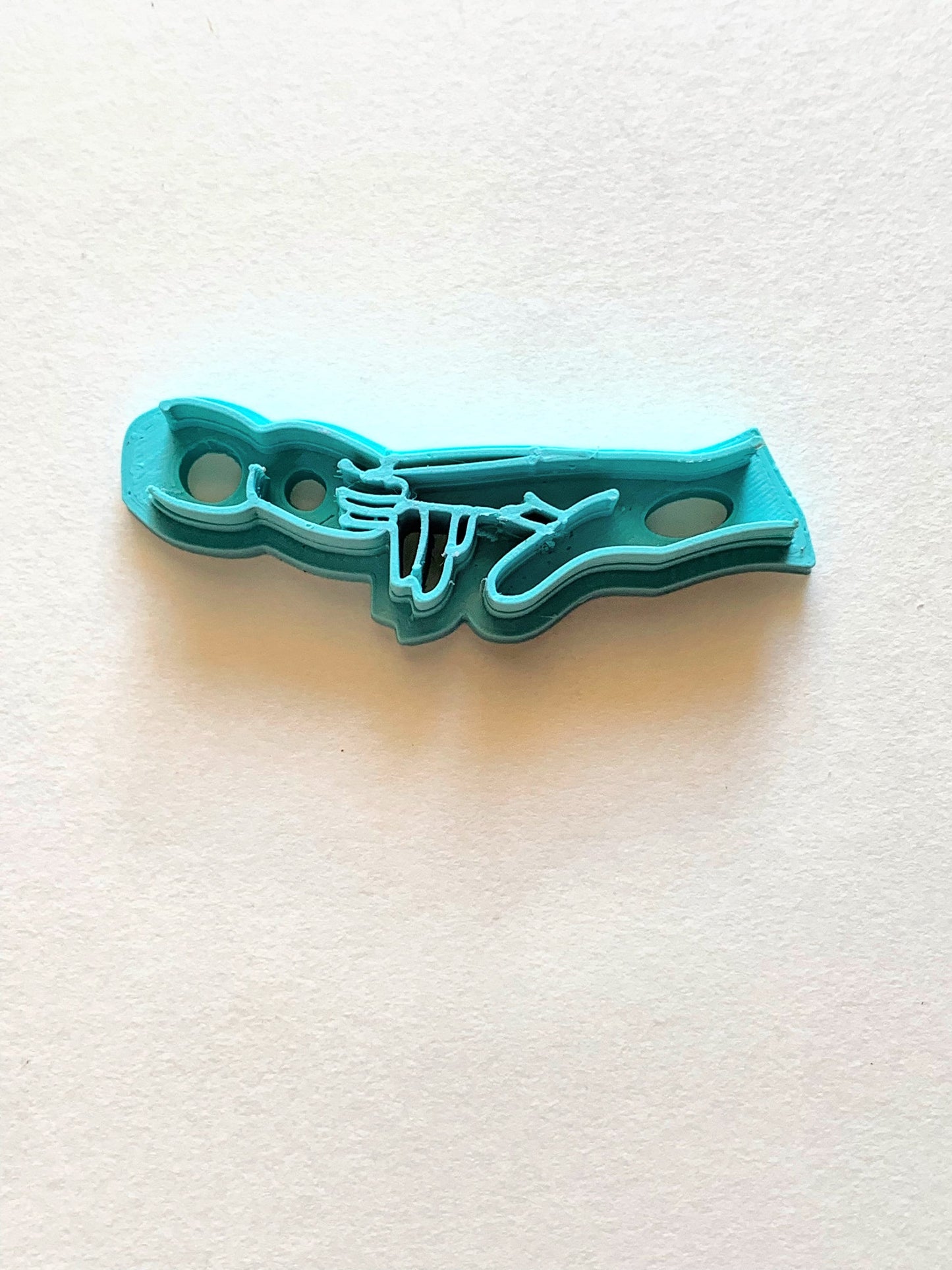 Parent and Baby Hand Earring Embossed Sharp Clay Stamper