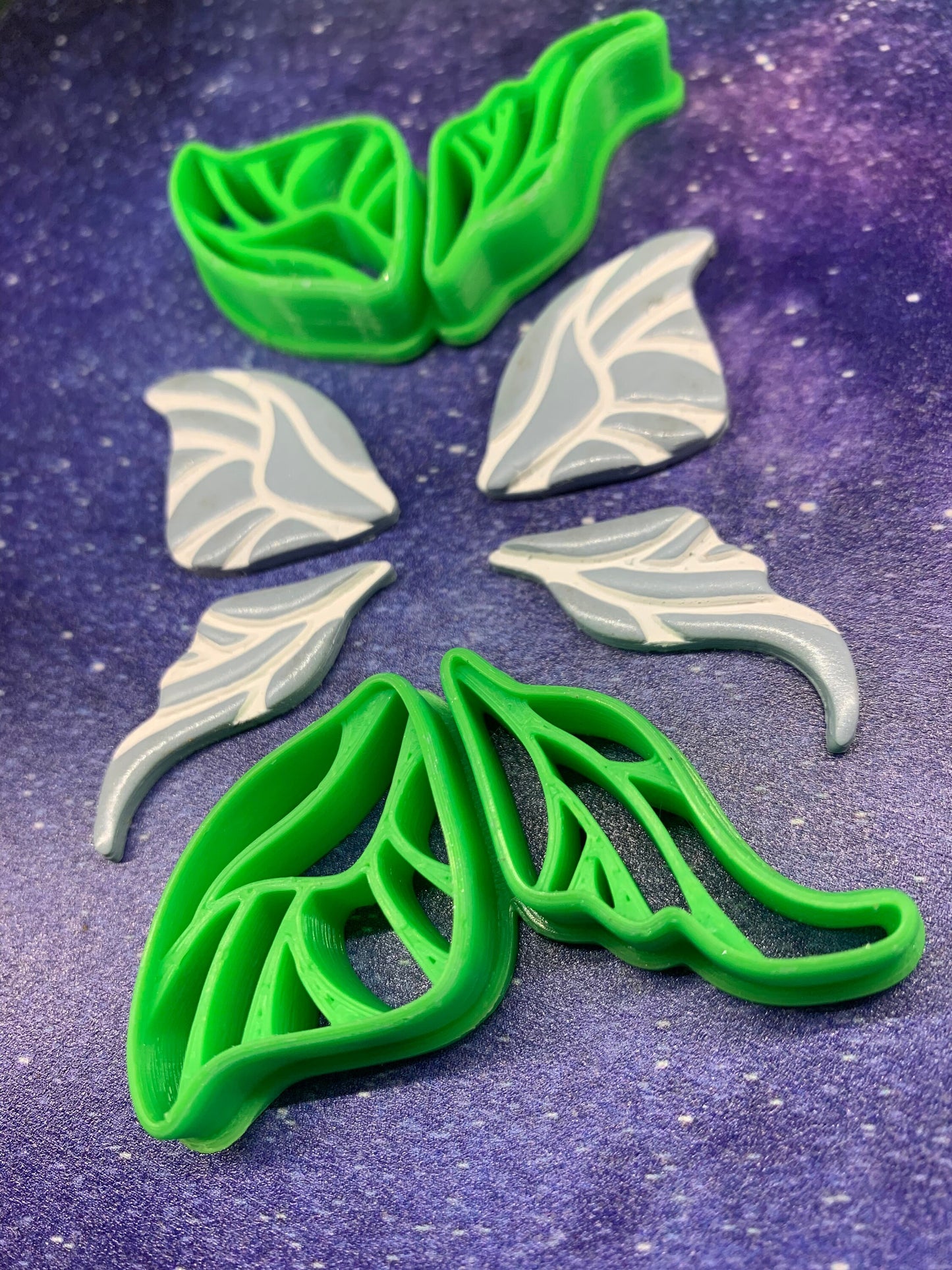 Fairy Butterfly Wing - Embossed Sharp Clay Cutter