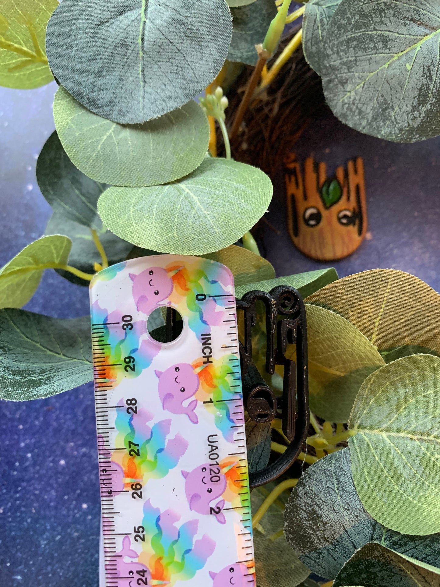 Tree Sprite Chibi Head - Embossed Sharp Clay Cutter