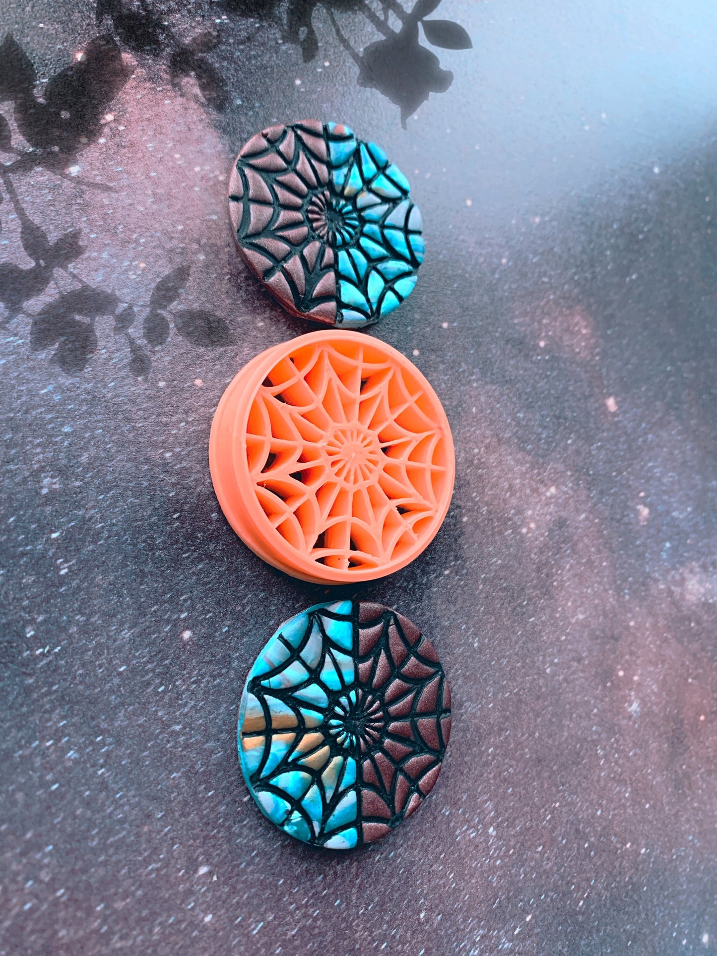 Spiderweb Window Circle Sharp Clay Cutter