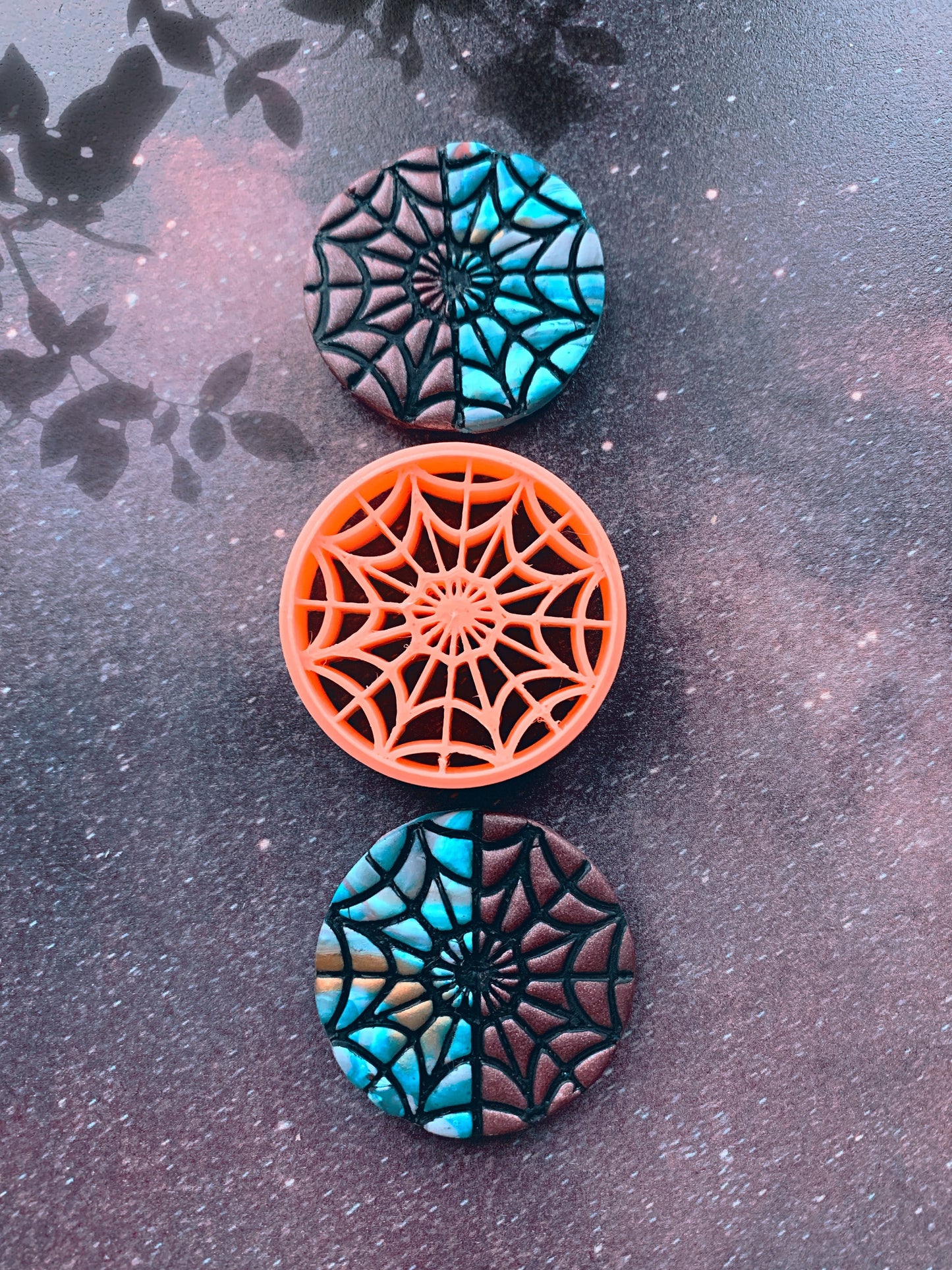 Spiderweb Window Circle Sharp Clay Cutter