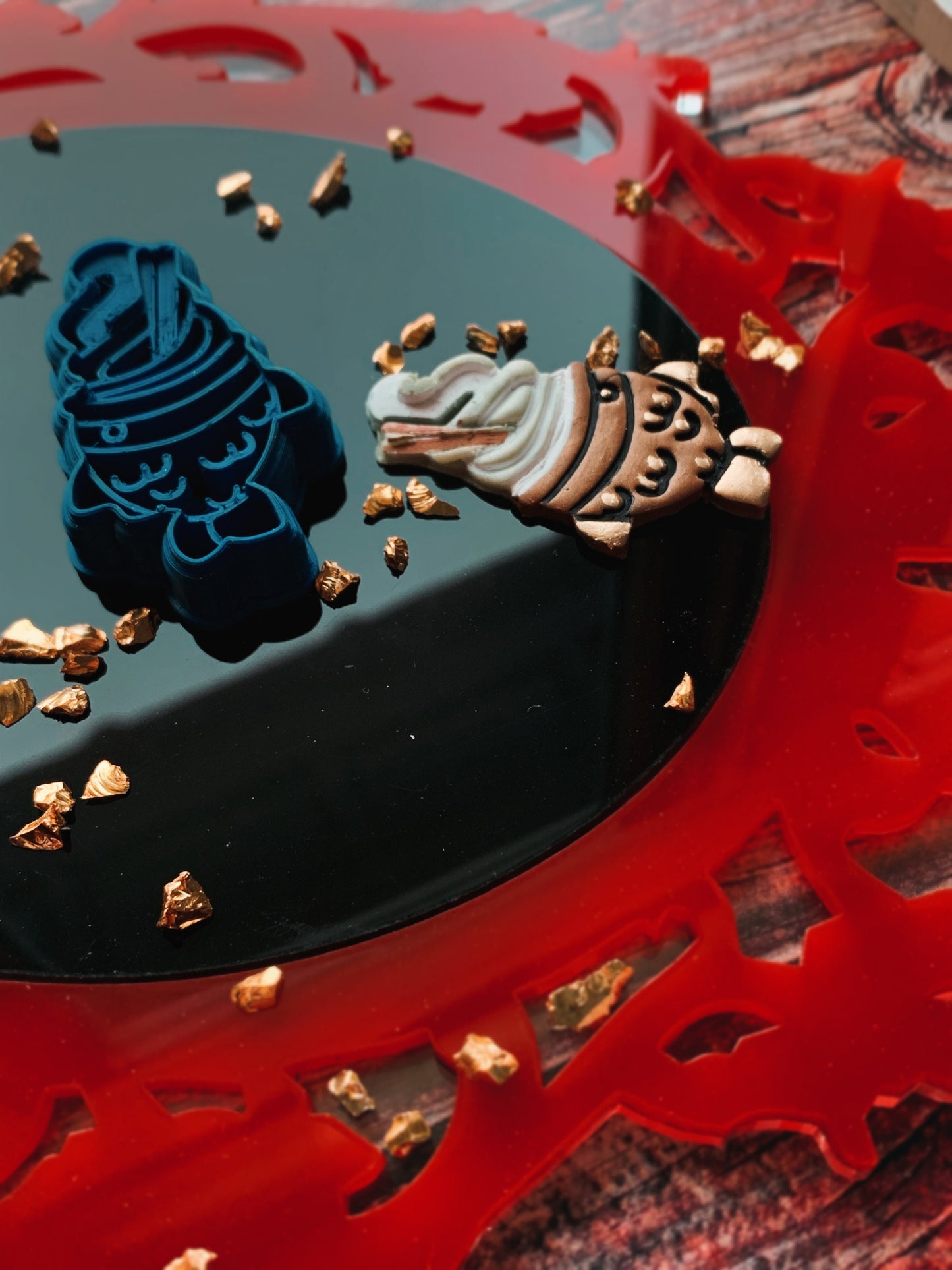 Taiyaki Fish Cake Dessert Treat - Embossed Sharp Clay Cutter