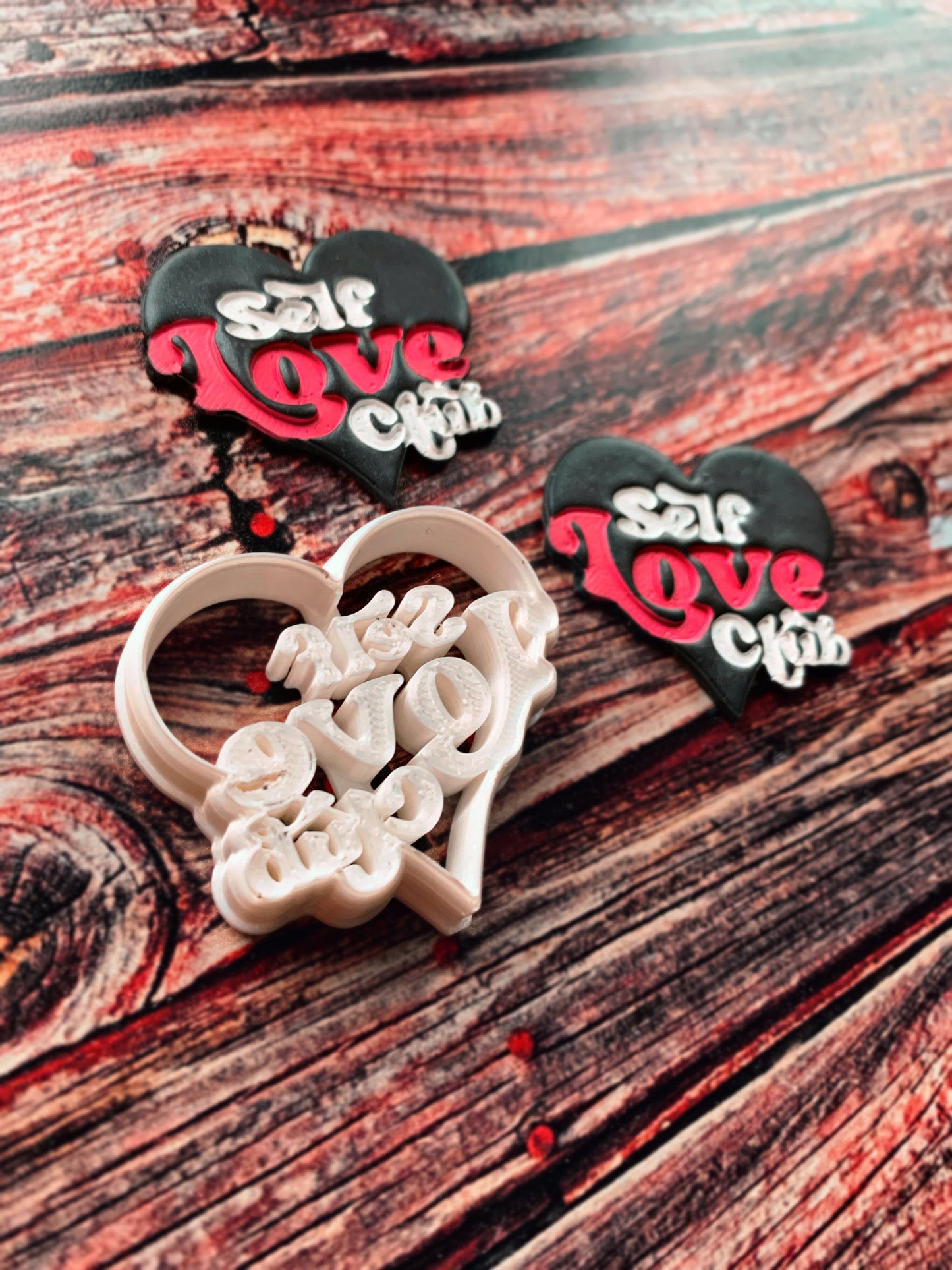 Self Love Club Heart Sharp Clay Cutter