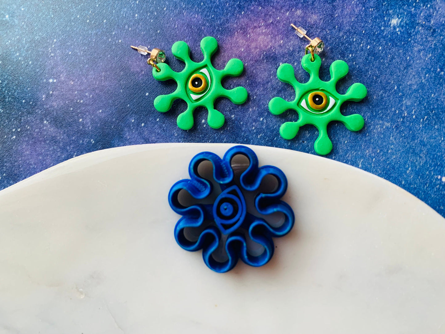 Germ with Magic Eyeball Sharp Clay Cutter