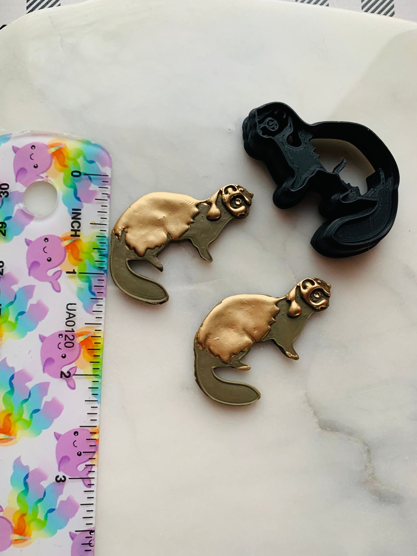 Sable Ferret Weasel Mink Ermine Sharp Clay Cutter