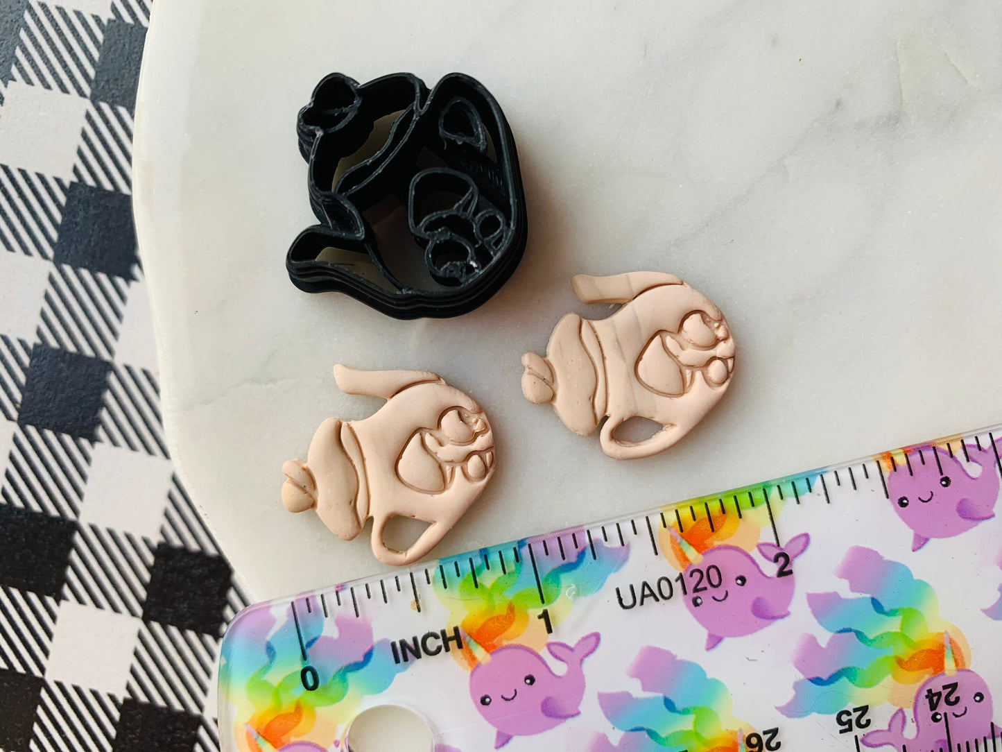 Mini Vintage Merry Mushroom Inspired Teapot - Embossed Sharp Cutter for Clay