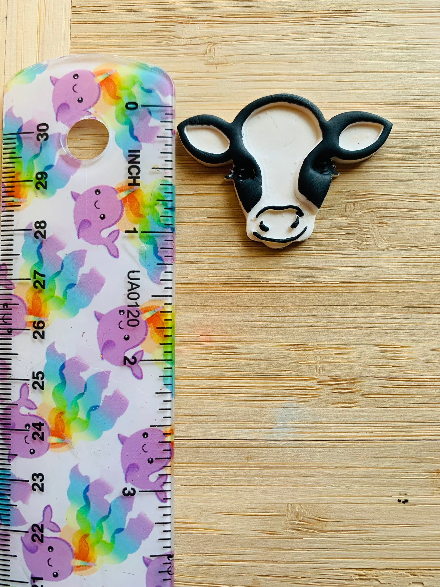 Cute Cow Calf Head - Sharp Embossed Earring Clay Cutter