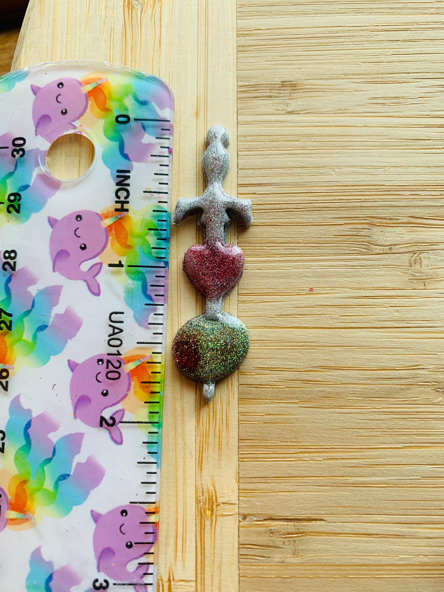 Olive Toothpick Sword Stabbing Heart Sharp Clay Cutter