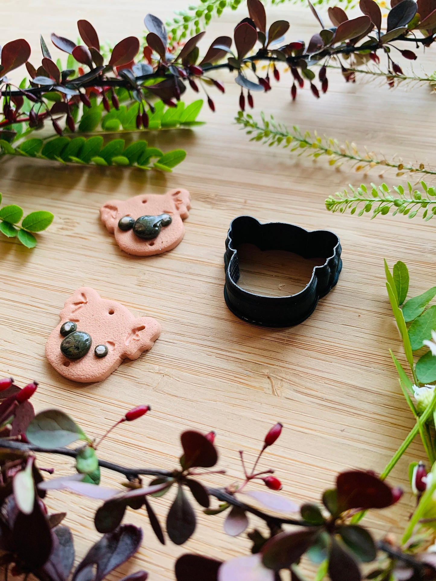 Medium Koala Head Outline Sharp Clay Cutter