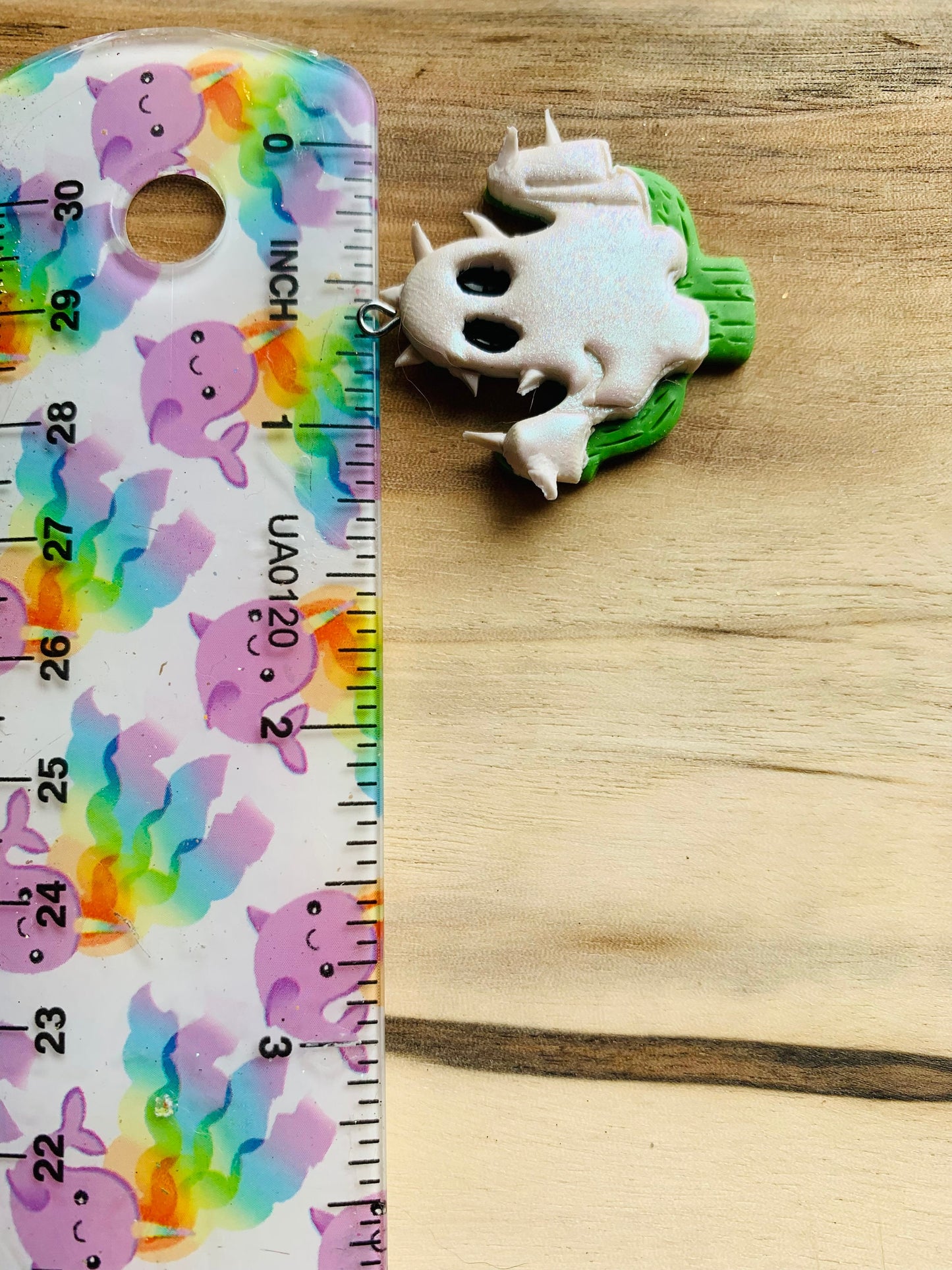 Cactus Pretending to be a Ghost Embossed Sharp Clay Cutter