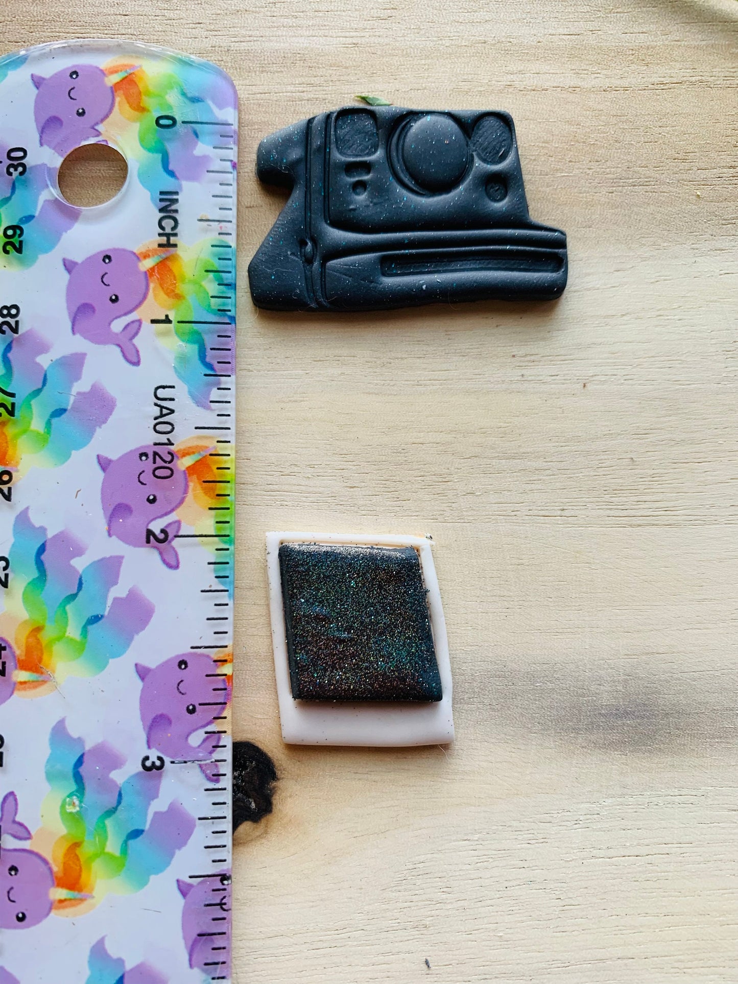 Camera with Printed Photo Set of 3 Sharp Clay Cutters