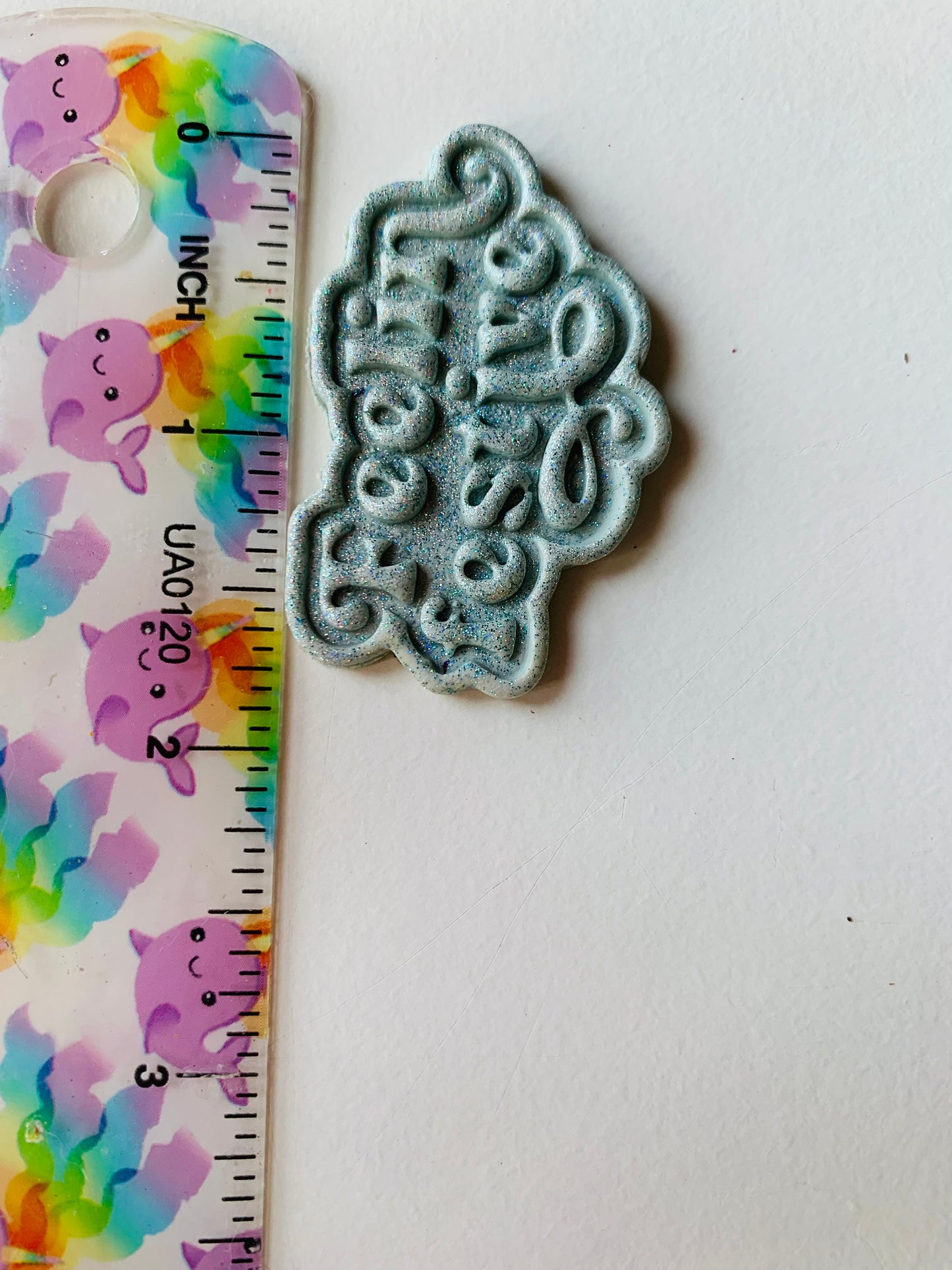 Feelin Festive Stylized Text Embossed Sharp Clay Cutter