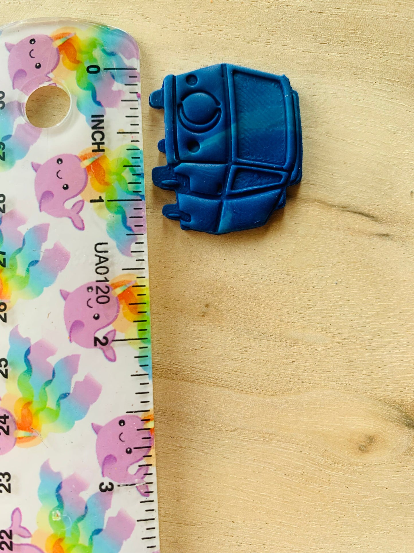 Vintage Cartoon Style Van Sharp Clay Cutter