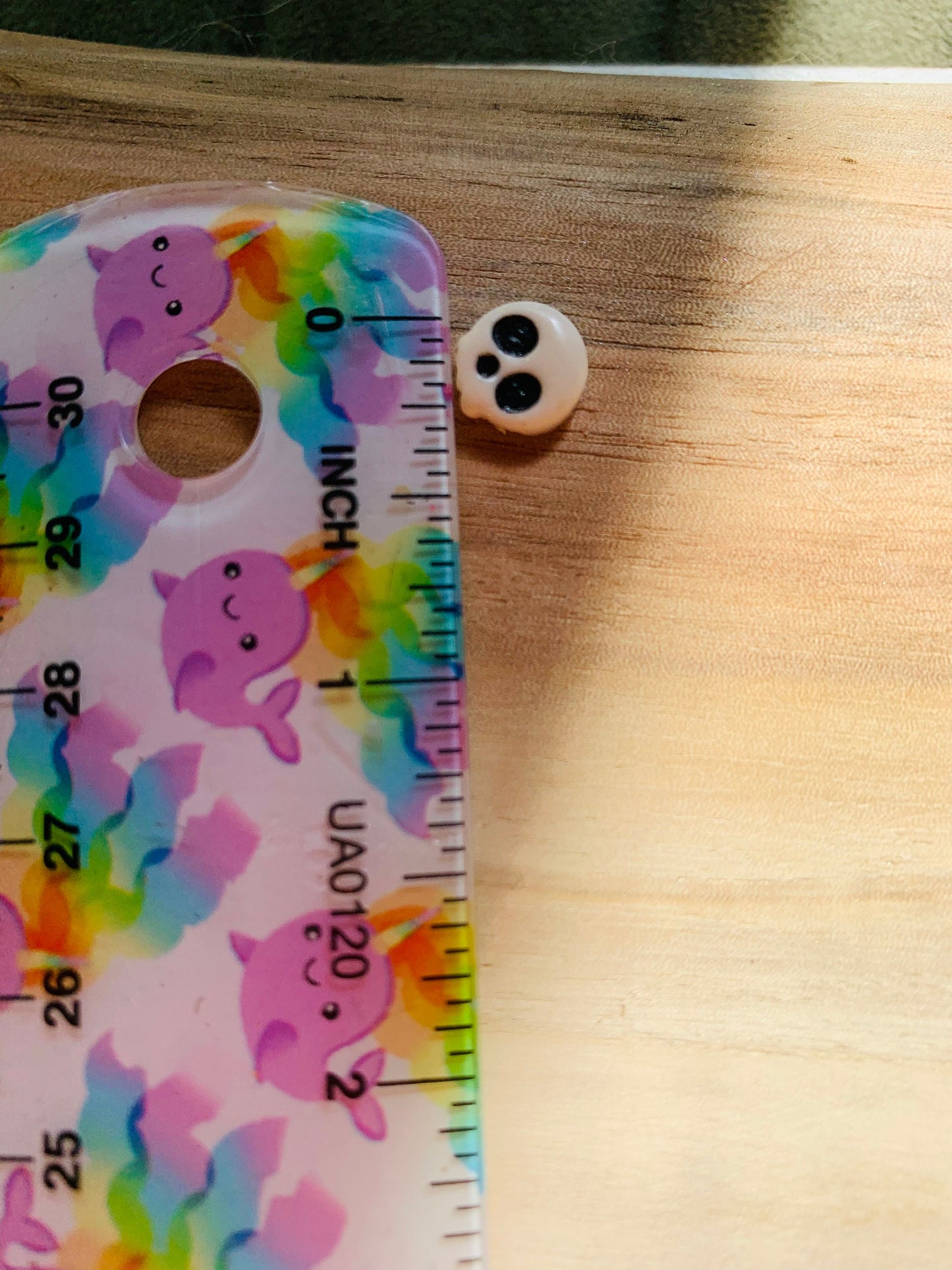 Micro Sized Chibi Skull Sharp Clay Cutter