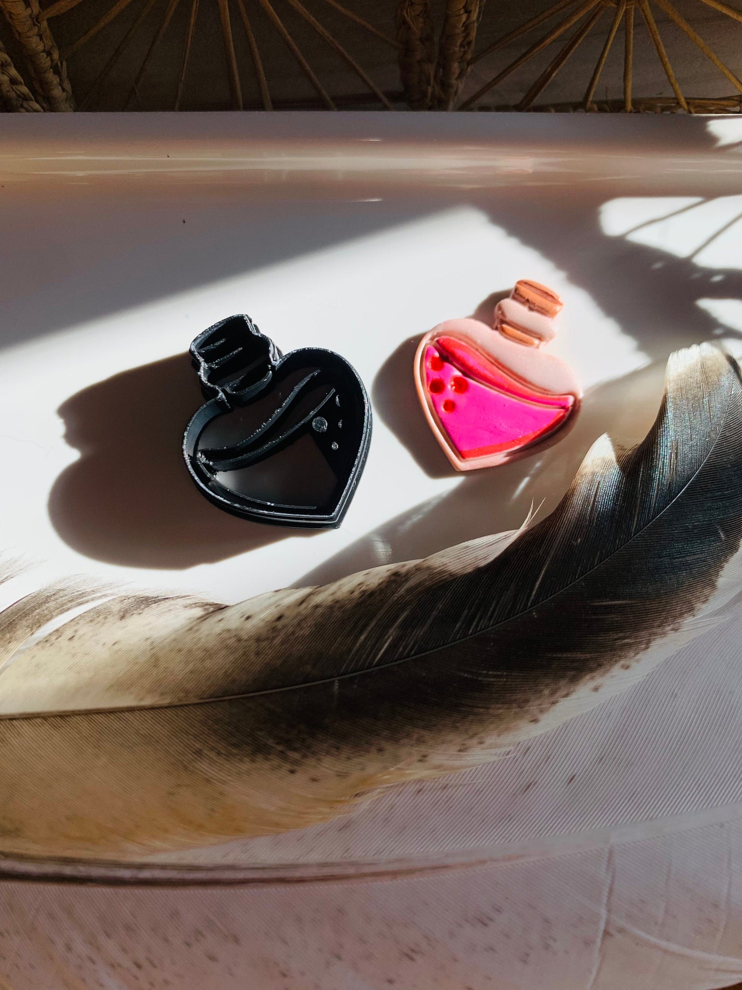 Heart Shaped Love Potion Sharp Clay Cutter