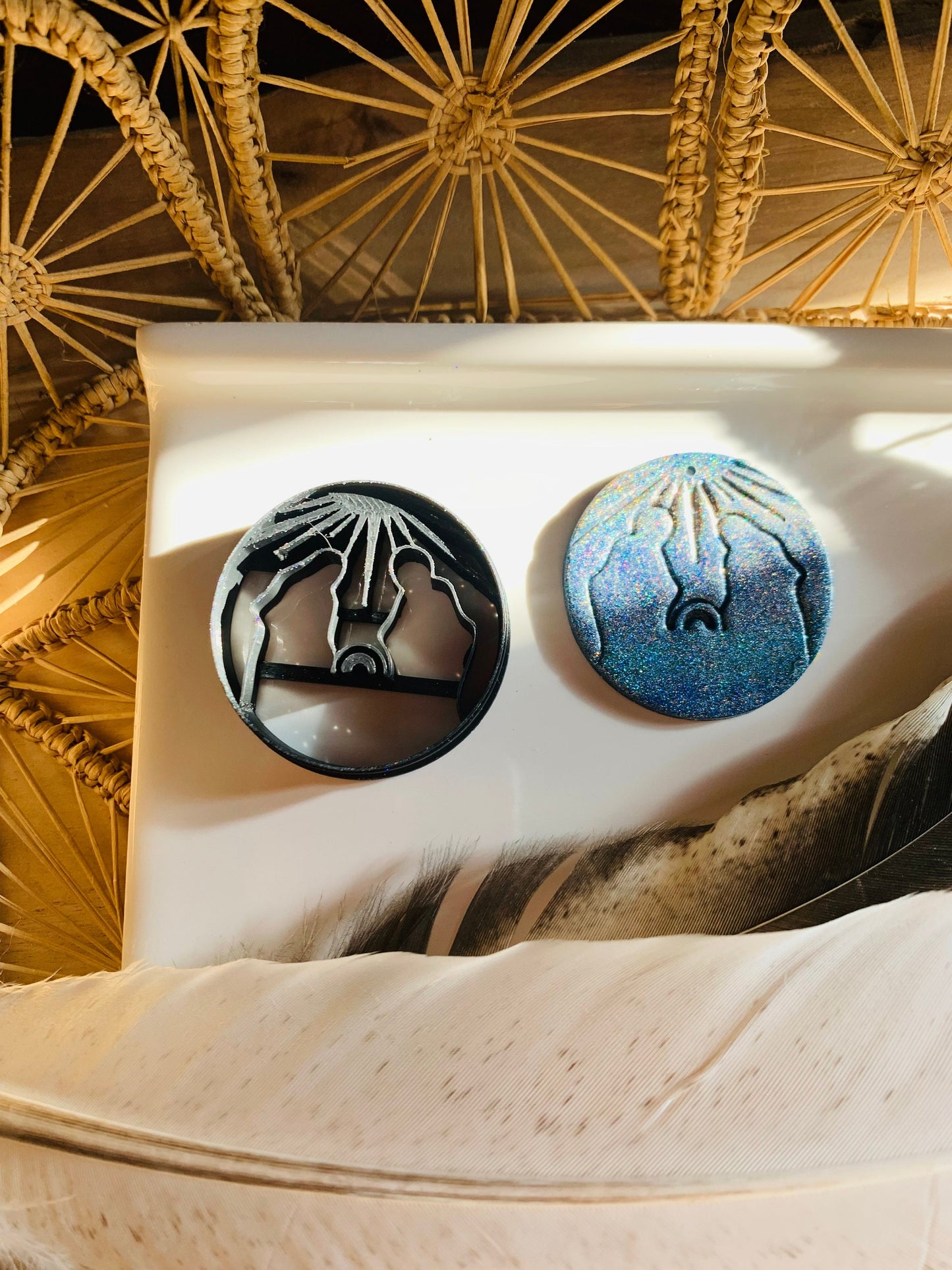 Nativity Scene in Circle Sharp Clay Cutter