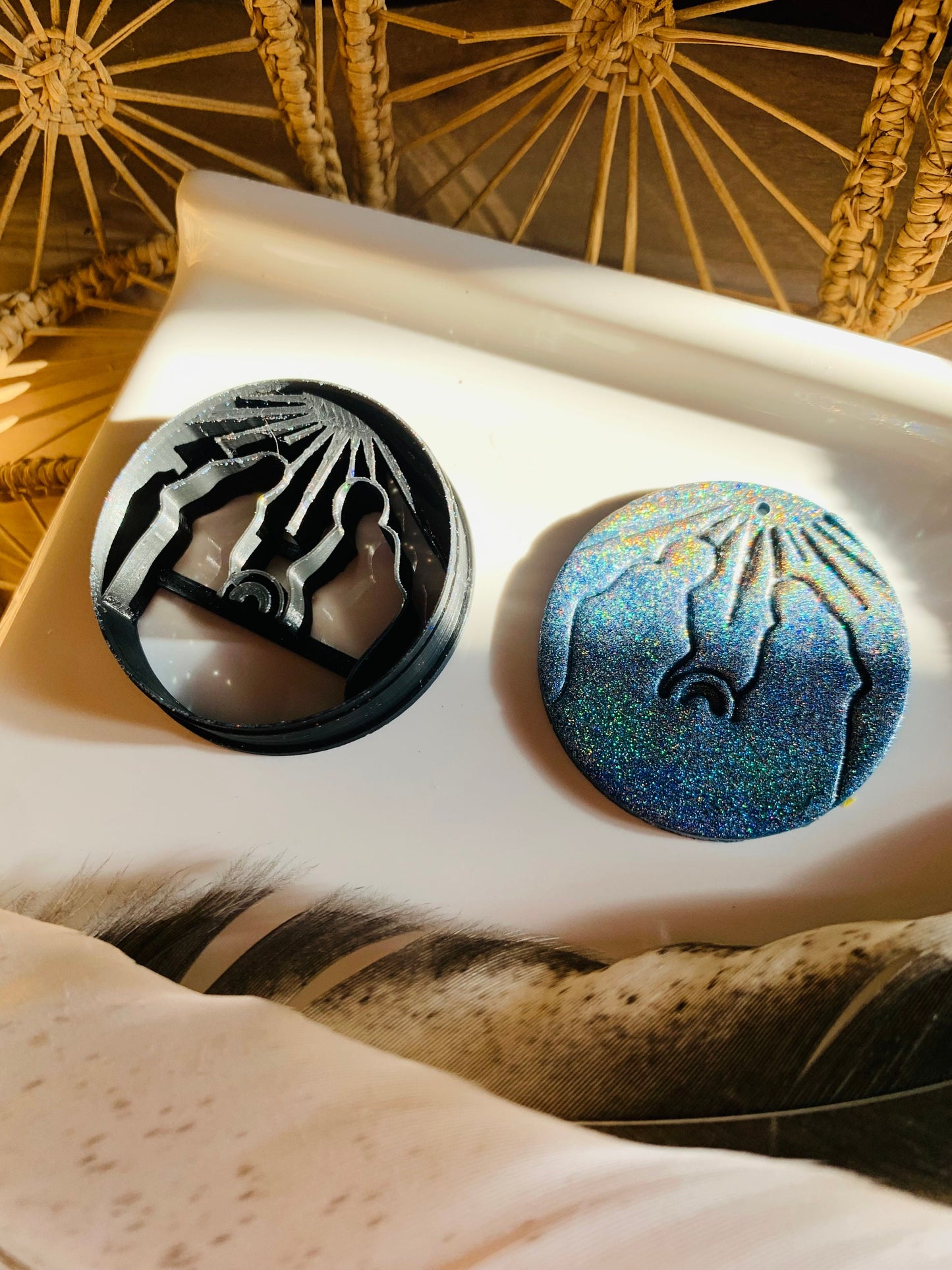 Nativity Scene in Circle Sharp Clay Cutter