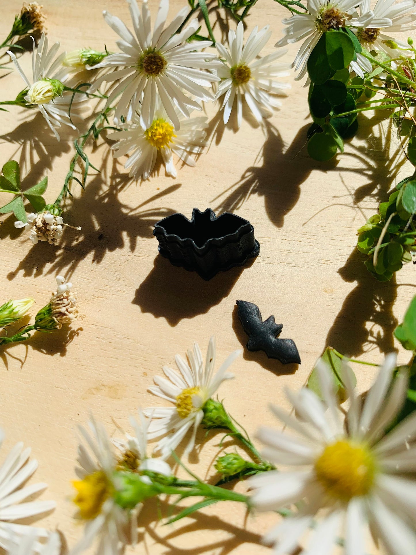 Micro Sized Bat Silhouette Sharp Clay Cutter