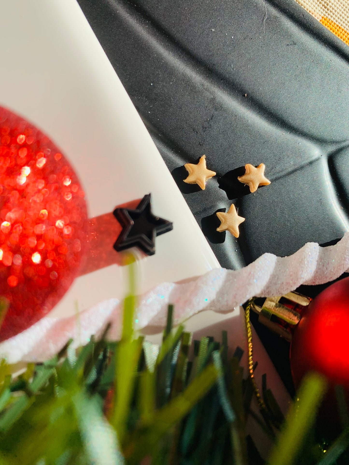 Micro Sized Sharp Star Embossed Sharp Clay Cutter