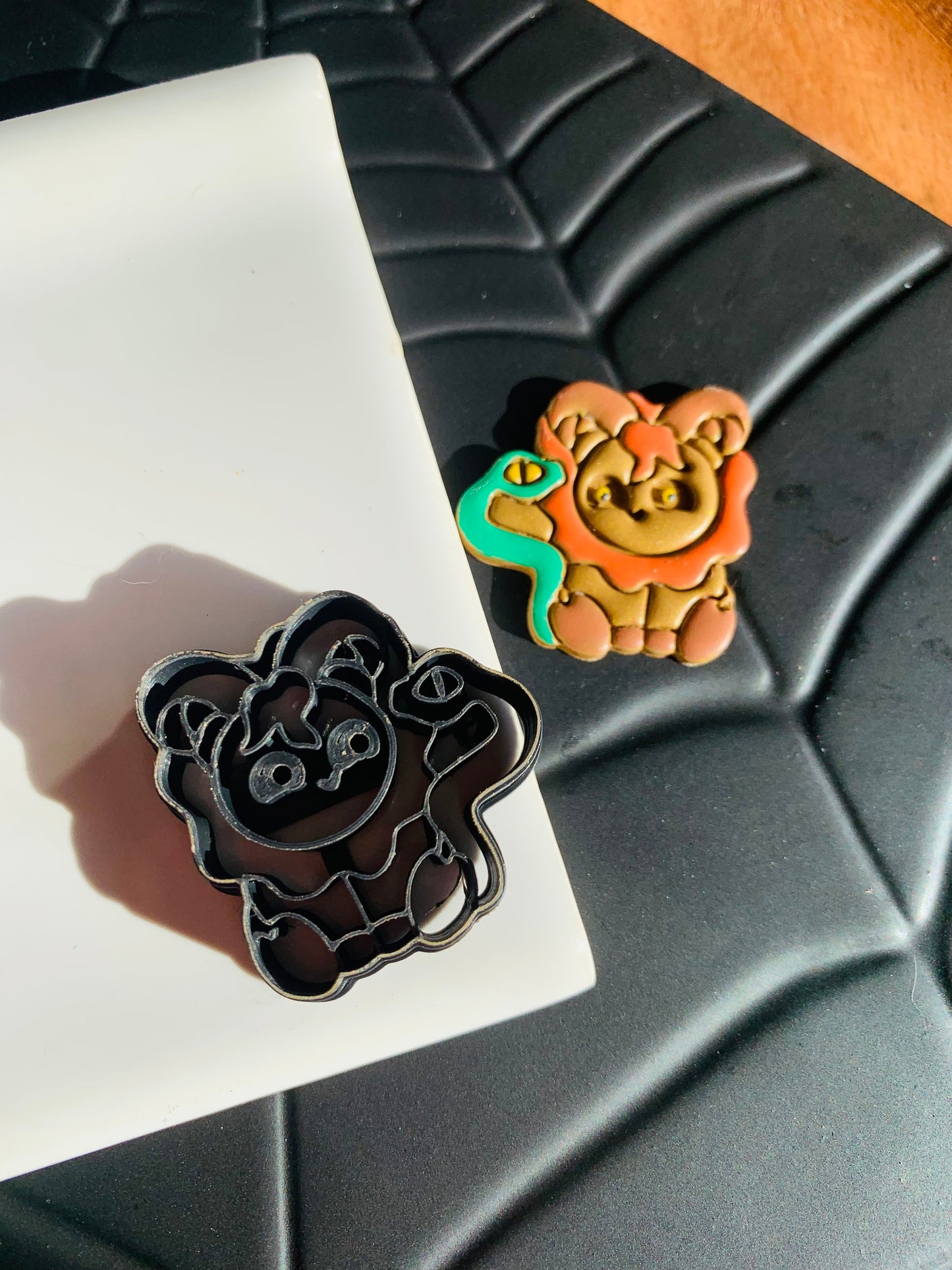 Chibi Chimera Monster Lion and Snake Sharp Clay Cutter