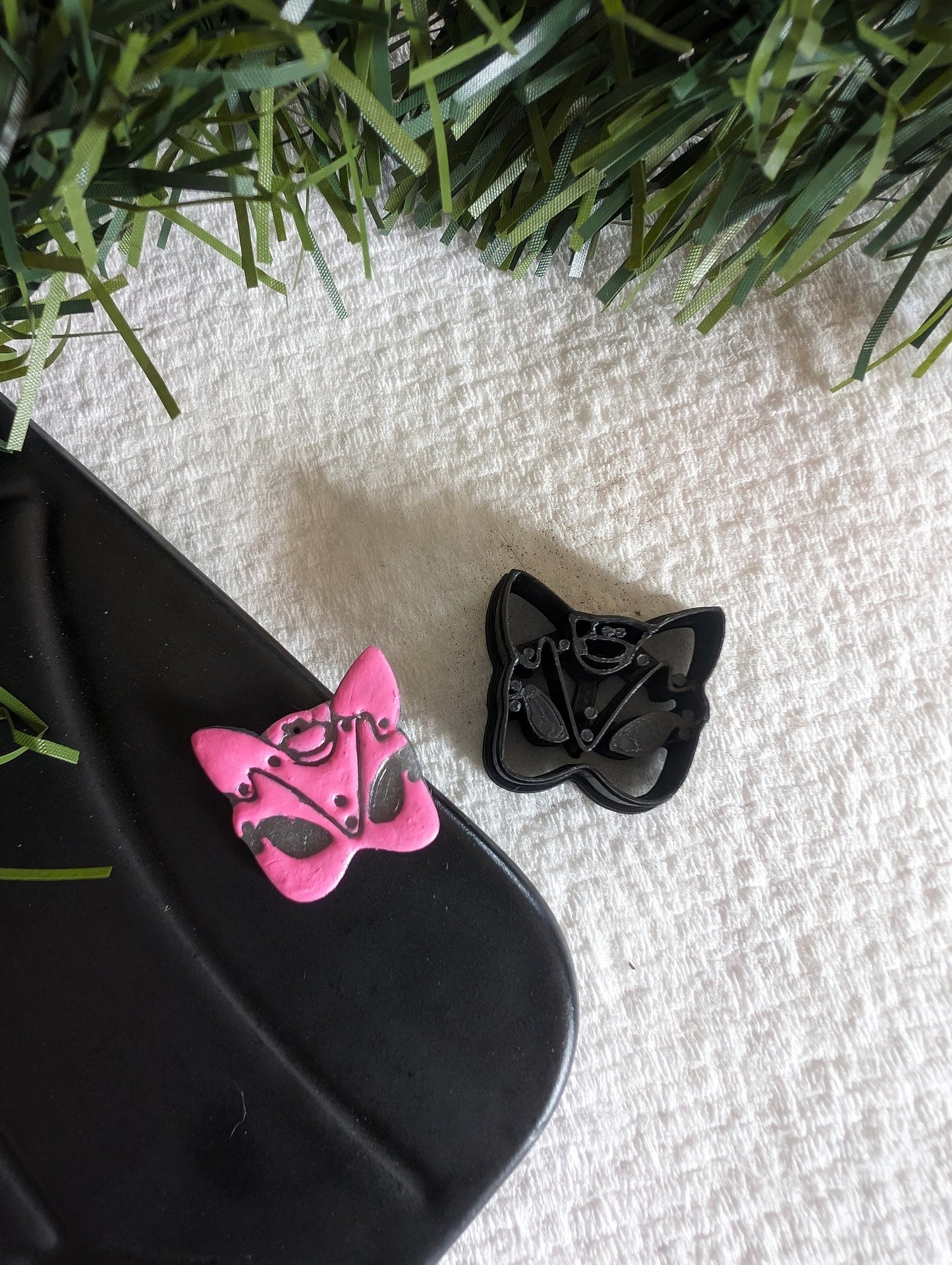 Kinky Cat Ear Mask Sharp Clay Cutter