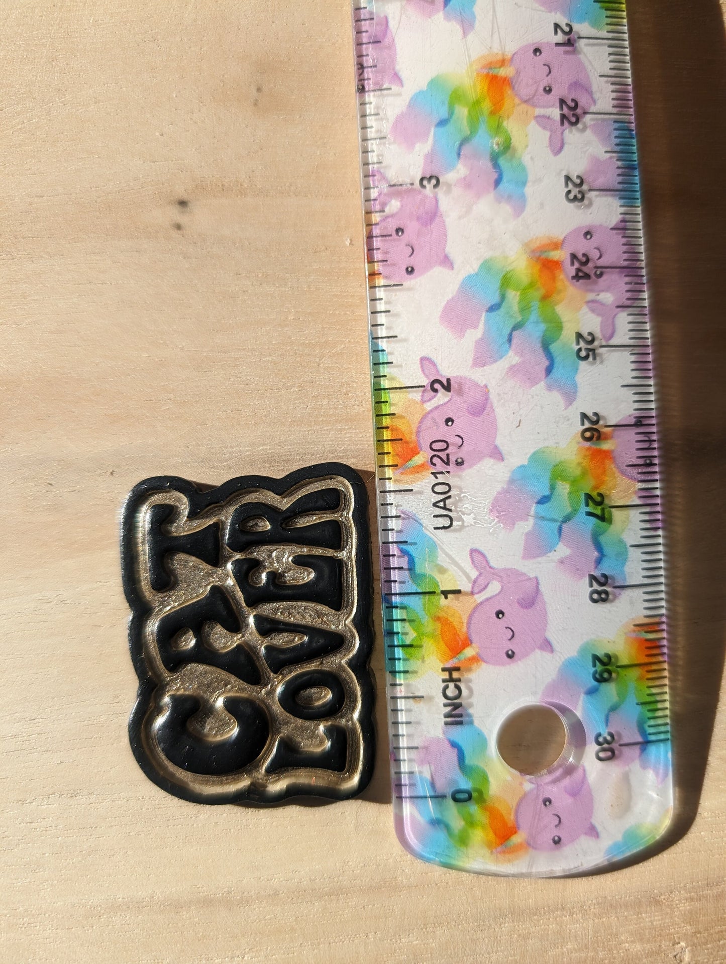 Cat Lover Text Quote Embossed Sharp Clay Cutter