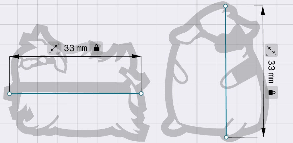 Guinea Pig Mates (Set of 2) Embossed Sharp Clay Cutters