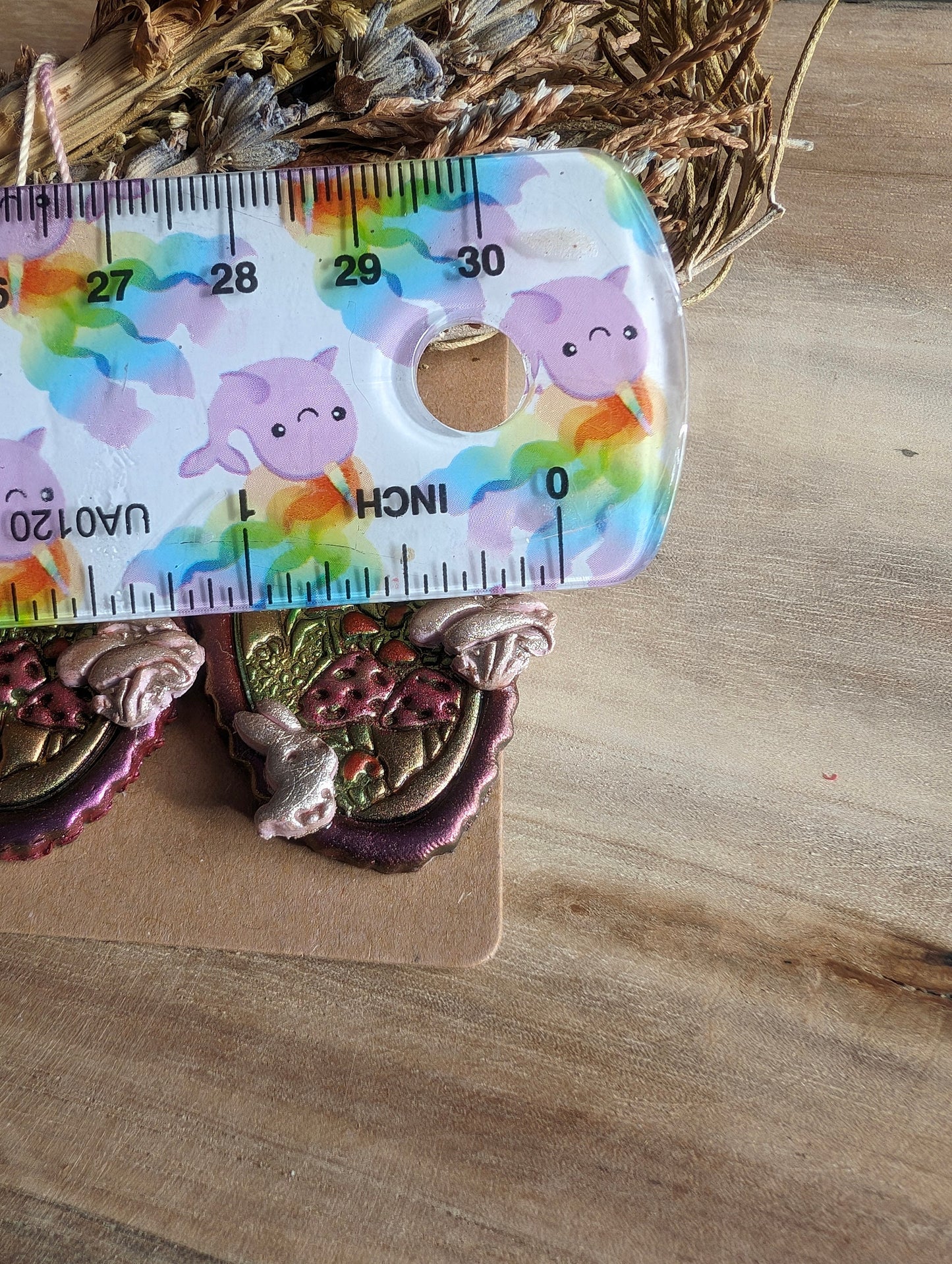 Micro Sized Oyster Shelf Mushroom Sharp Clay Cutter