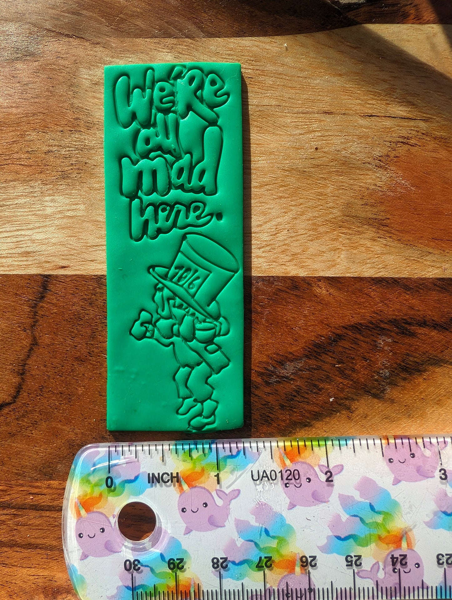 Classic Vintage Style Hatter Bookmark Sharp Cutter for Clay