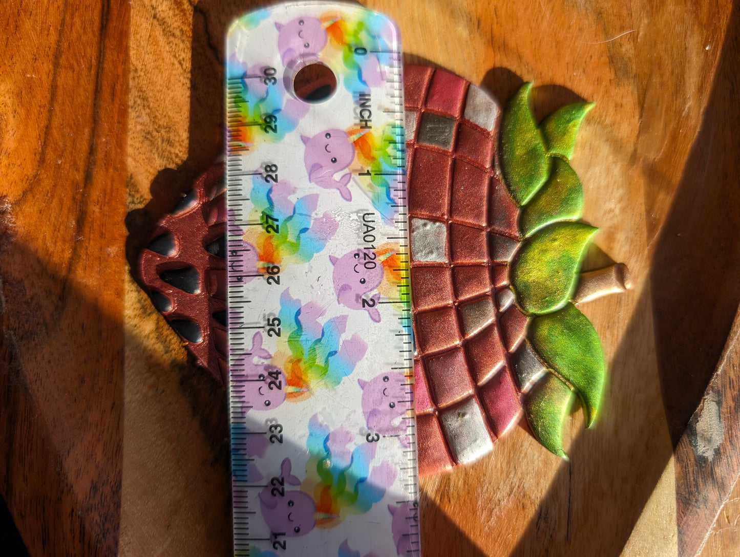 XL Disco Strawberry Sharp Clay Cutter for Trinket Dish or Wall Hanging
