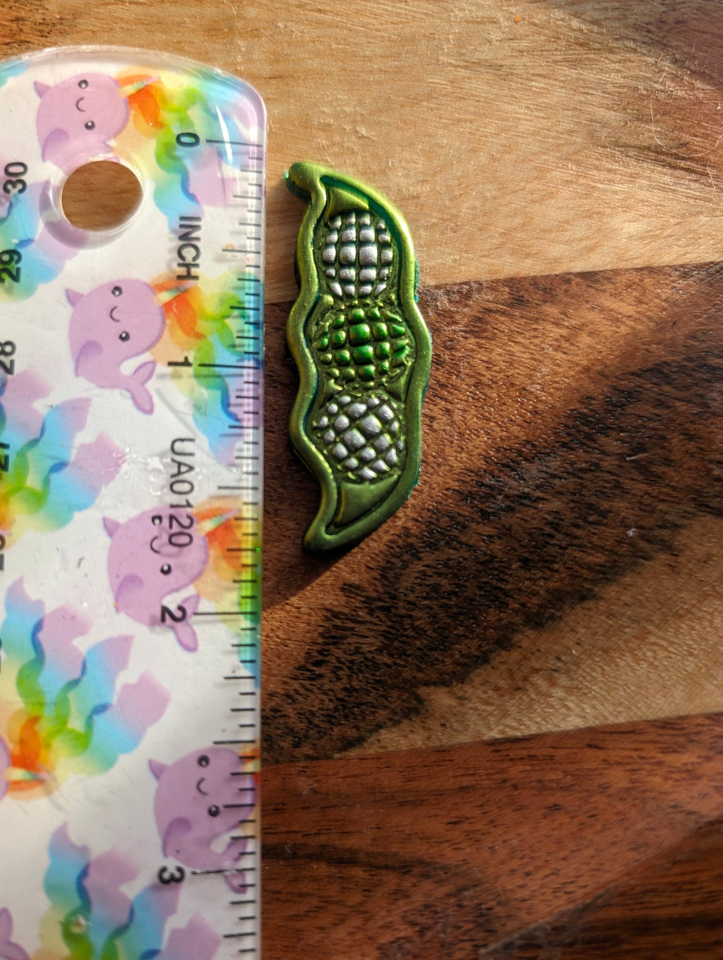 Disco Peas in a Pod Sharp Cutter for Clay Art and More