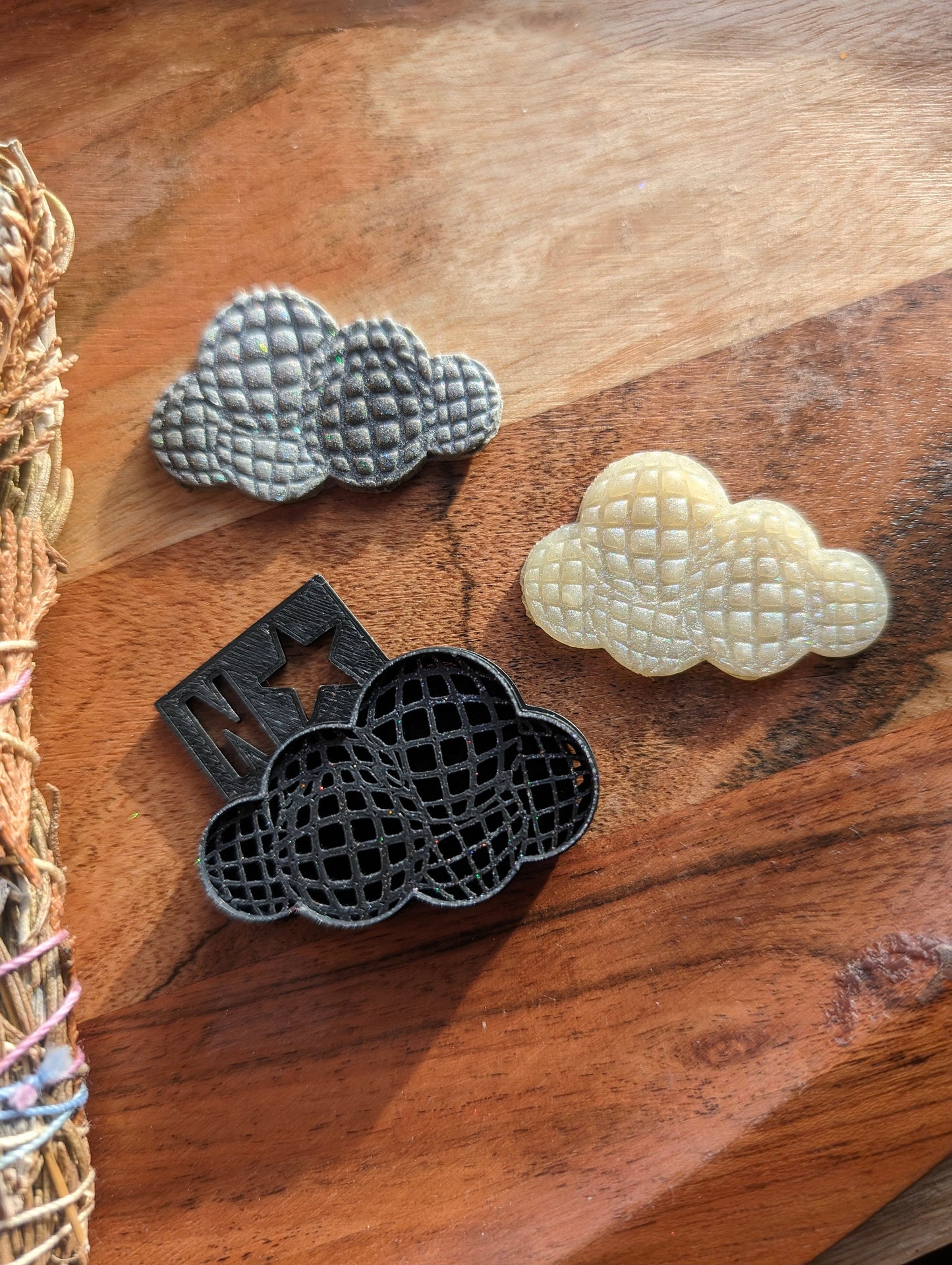 Disco Puffy Cloud Sharp Cutter for Clay Art and More