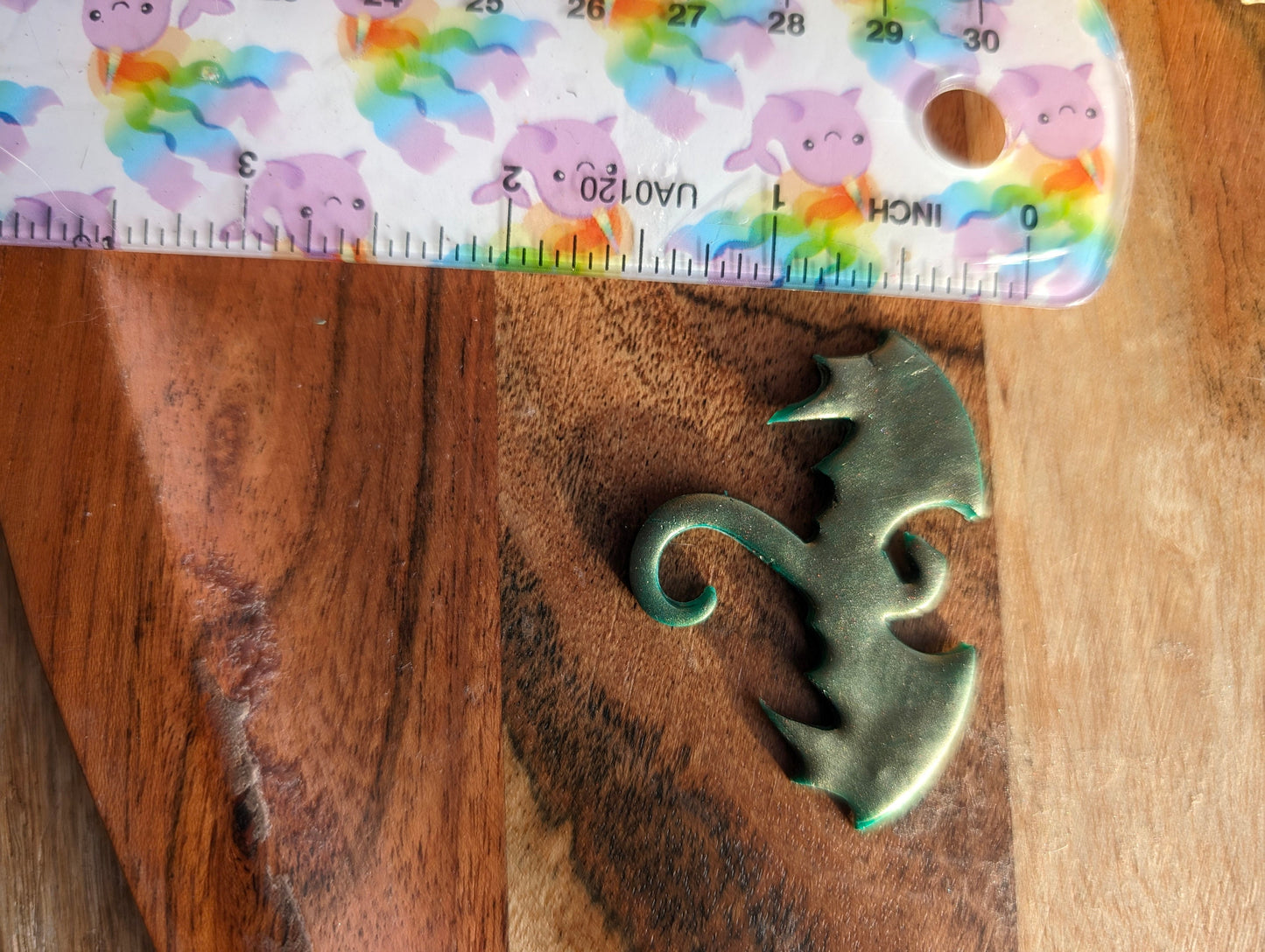 Flying Serpent Dragon with Curved Tail Sharp Clay Cutter