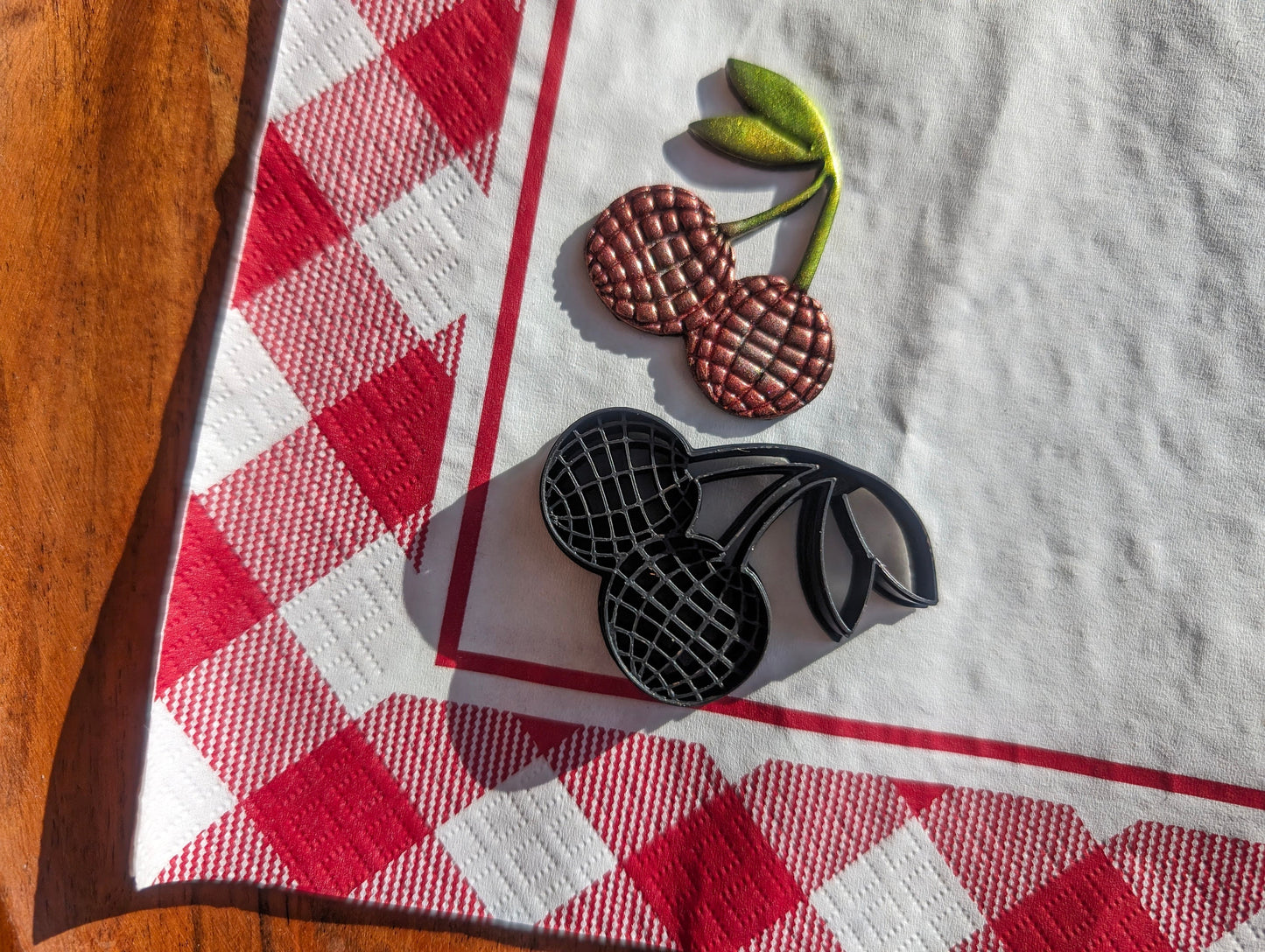 Cherries Cherry Disco Ball Berry Sharp Clay Cutter